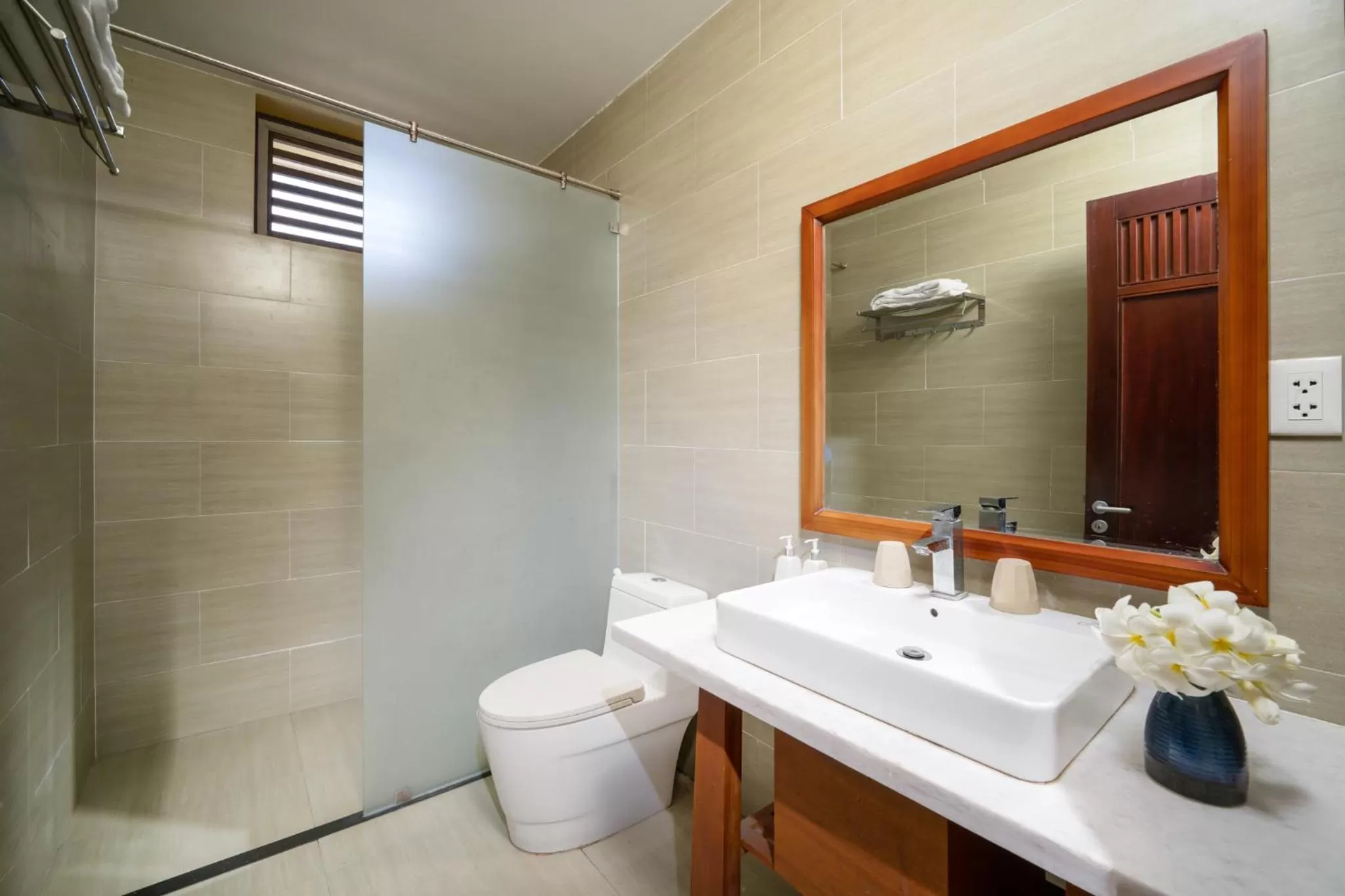 Bathroom in Palm Village Hoian - STAY 24H