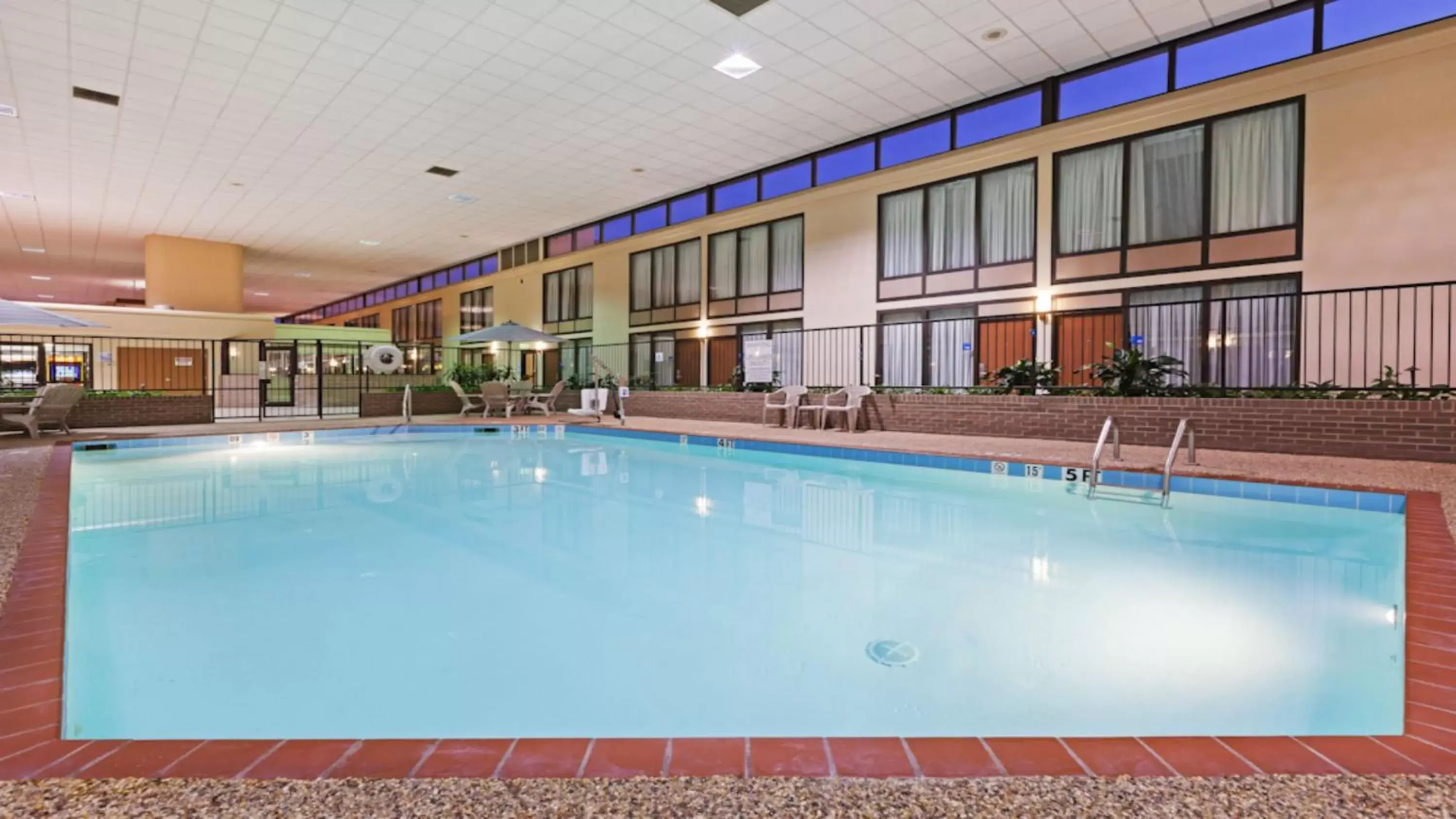 Swimming Pool in Holiday Inn Express Little Rock-Airport, an IHG Hotel