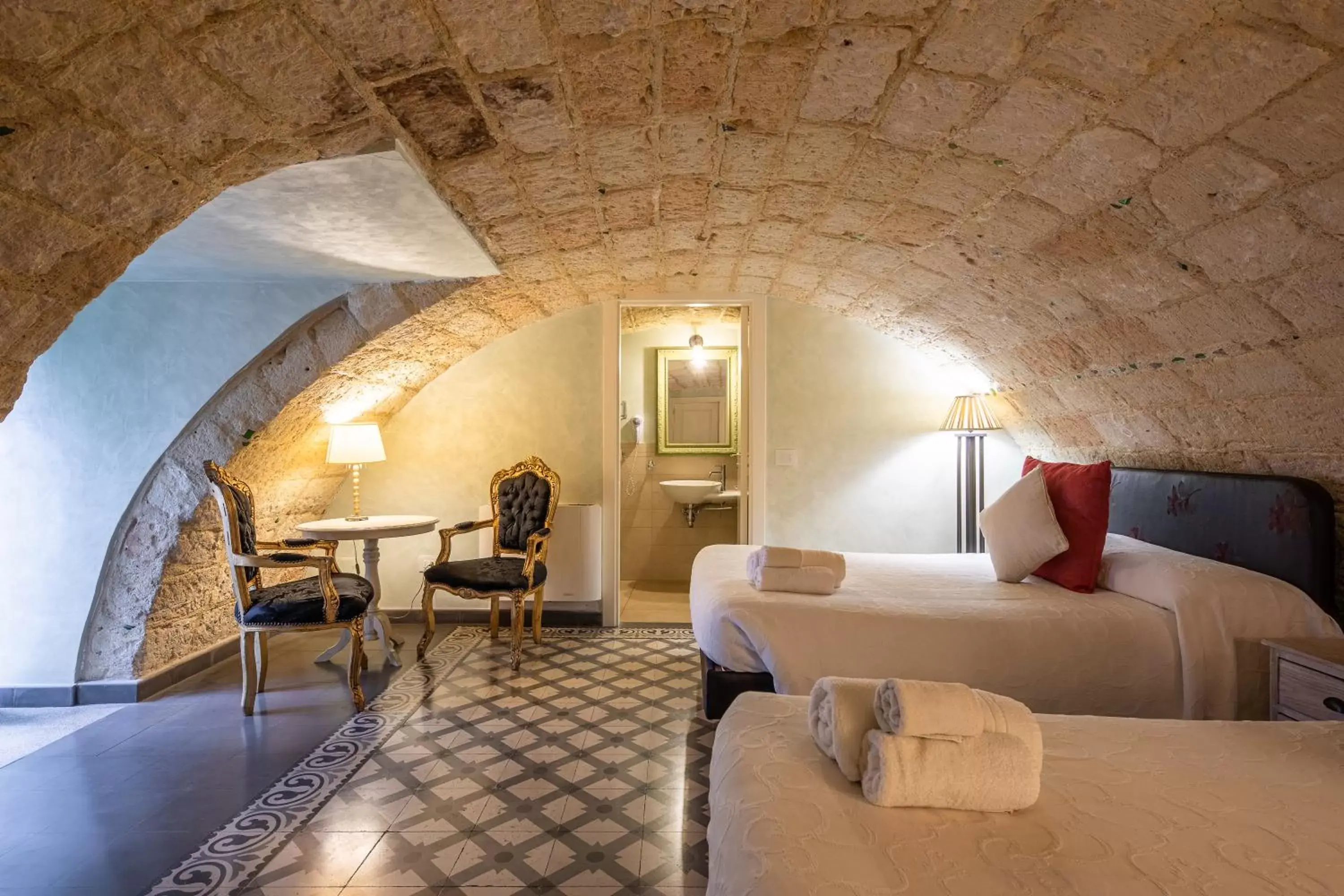 Seating Area in Palazzo Arco Cadura