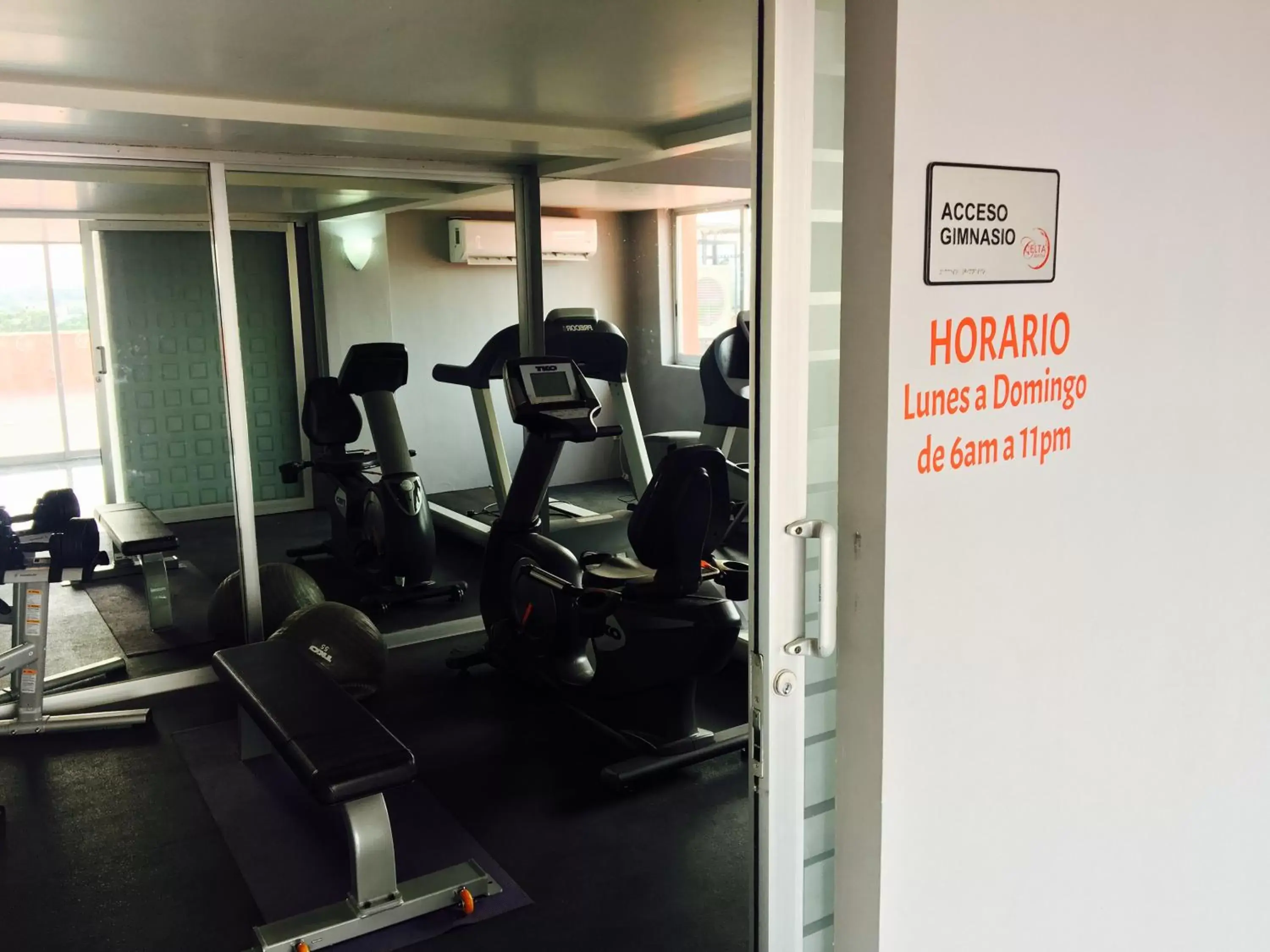 Fitness centre/facilities in Hotel Celta