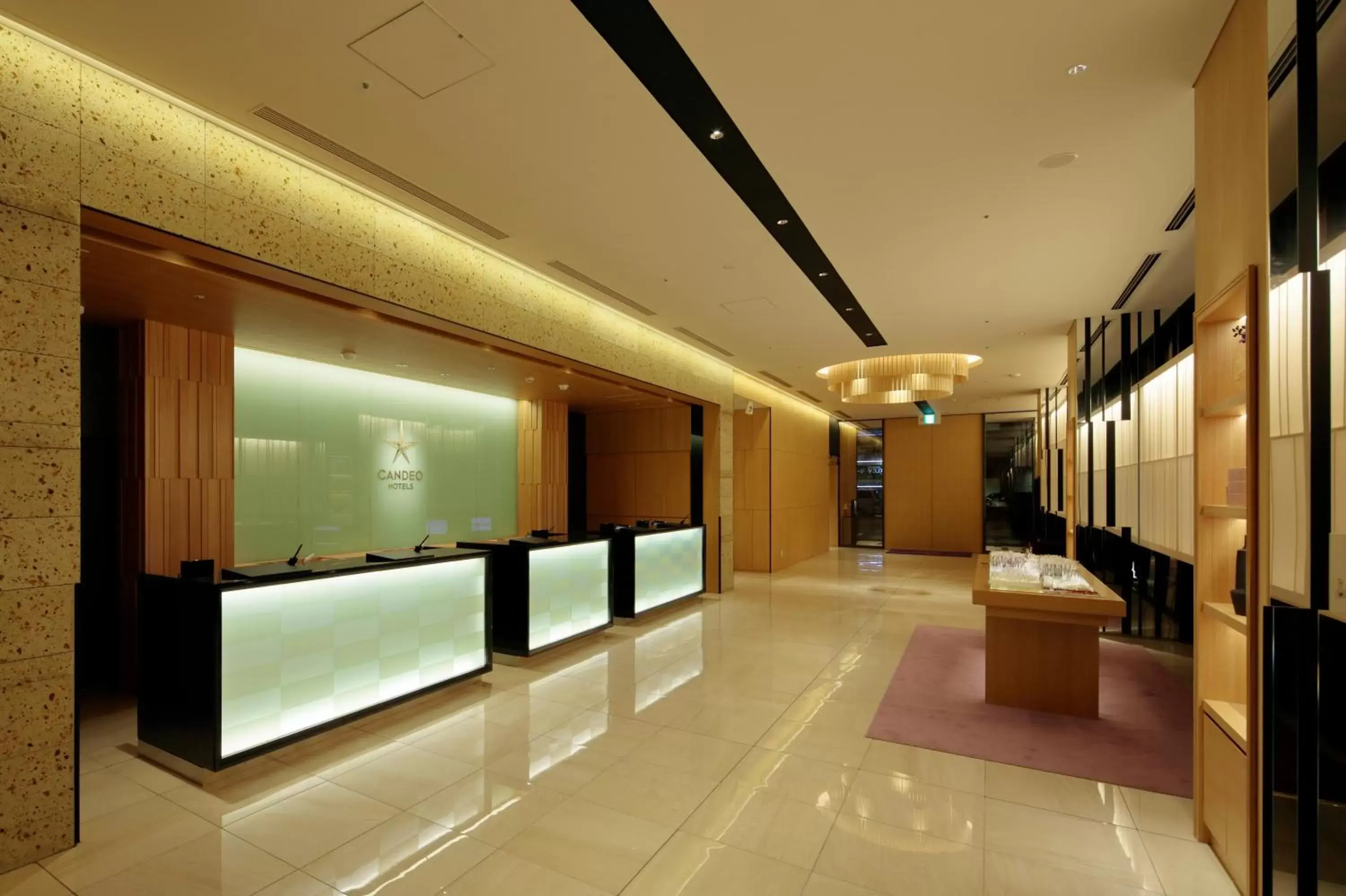 Lobby or reception in Candeo Hotels Osaka Namba