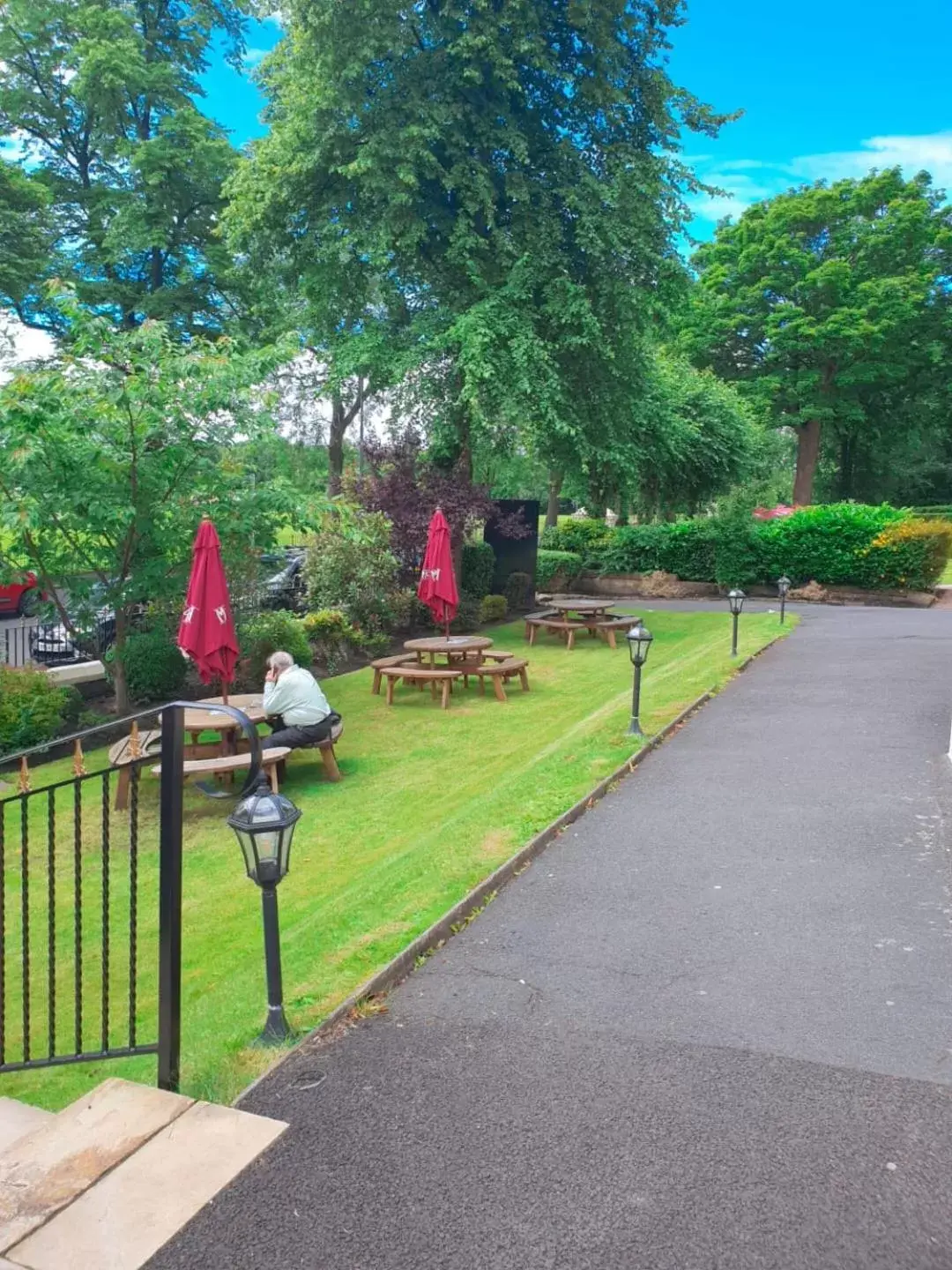 Garden in Number 10 Hotel