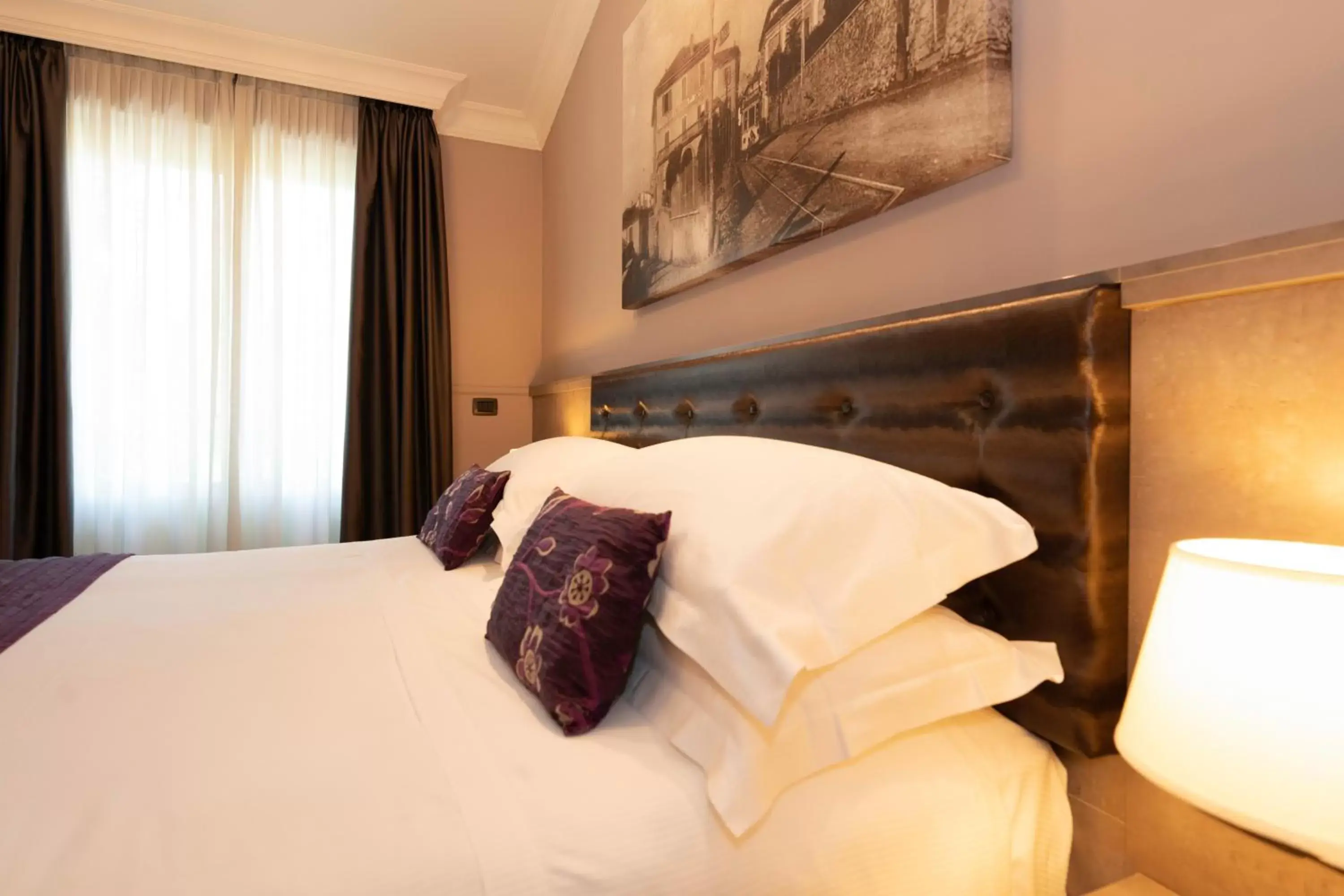 Bed in Hotel Il Corazziere Bed in Hotel Il Corazziere