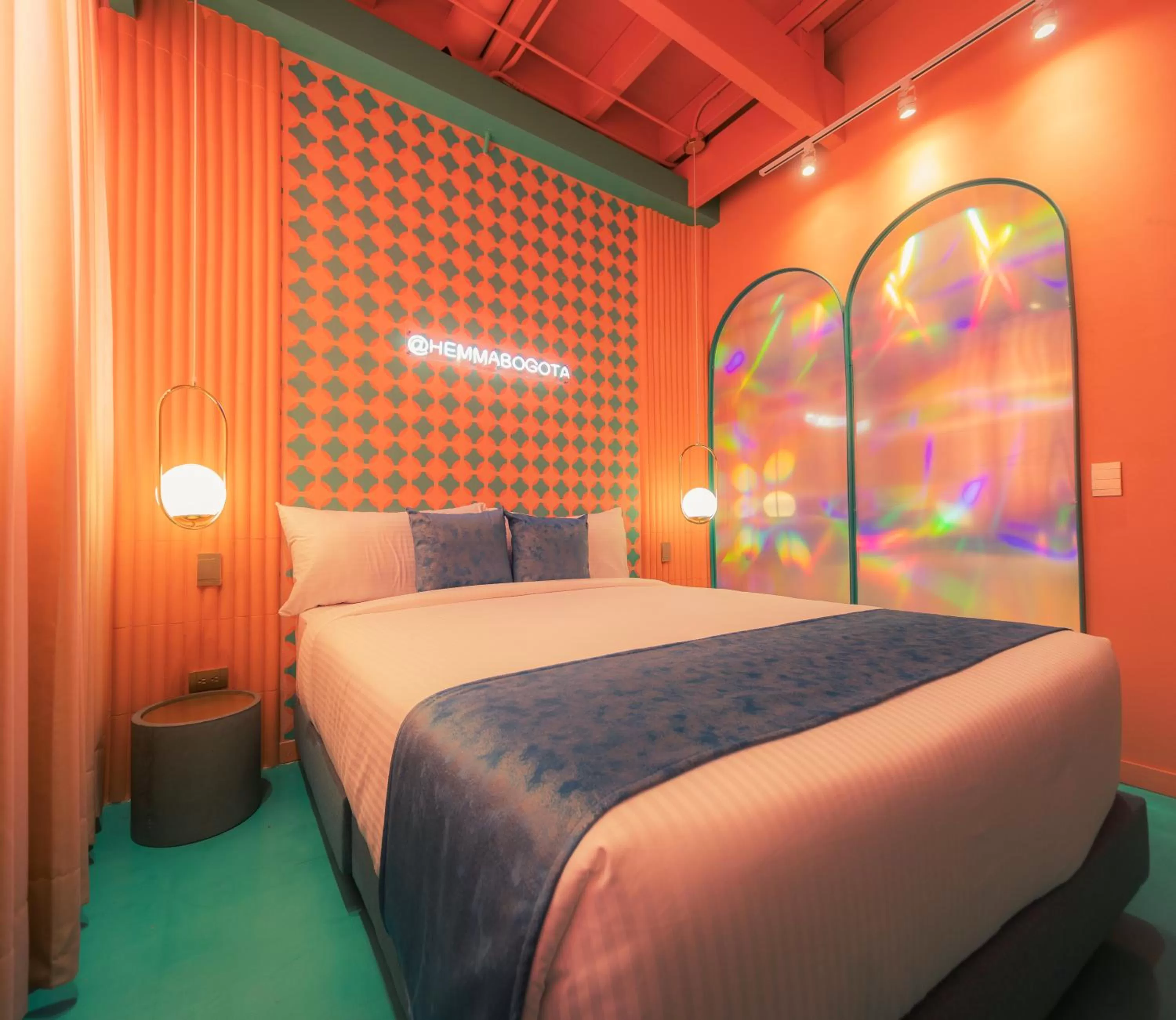 Bed in Hemma Bogotá Country Luxury Suites Hotel