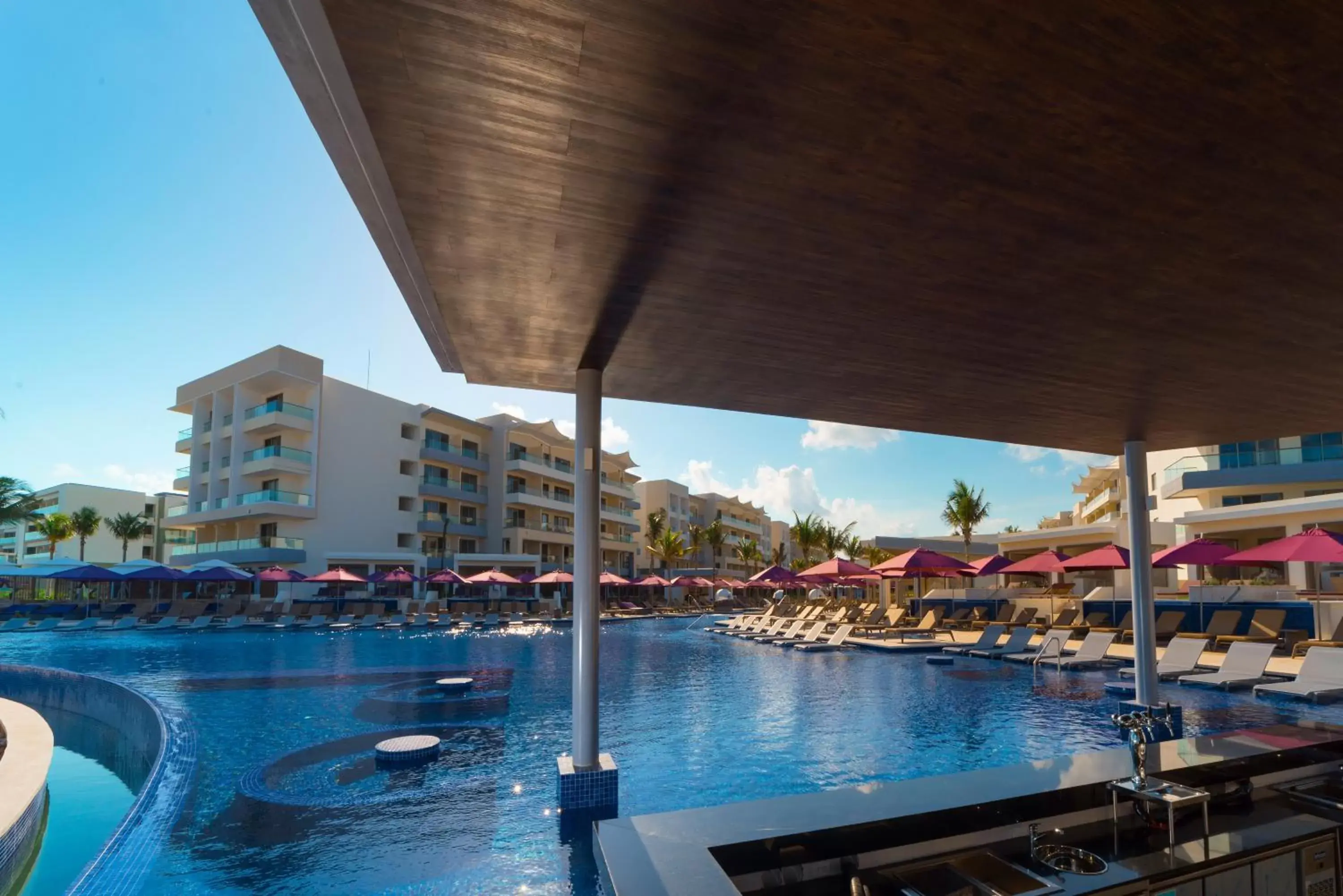 Swimming Pool in Planet Hollywood Cancun, An Autograph Collection All-Inclusive Resort