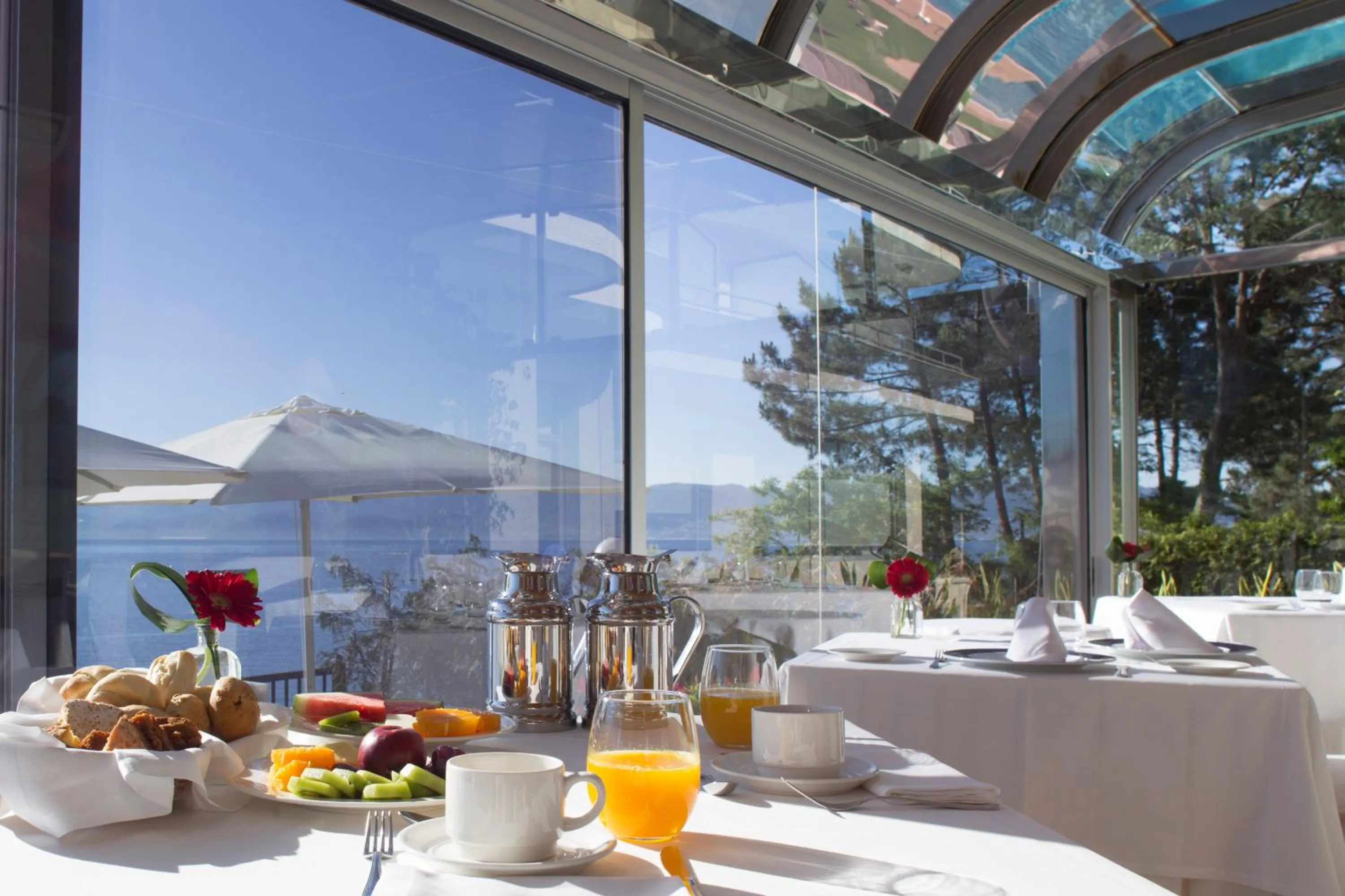 Buffet breakfast in Gran Talaso Hotel Sanxenxo
