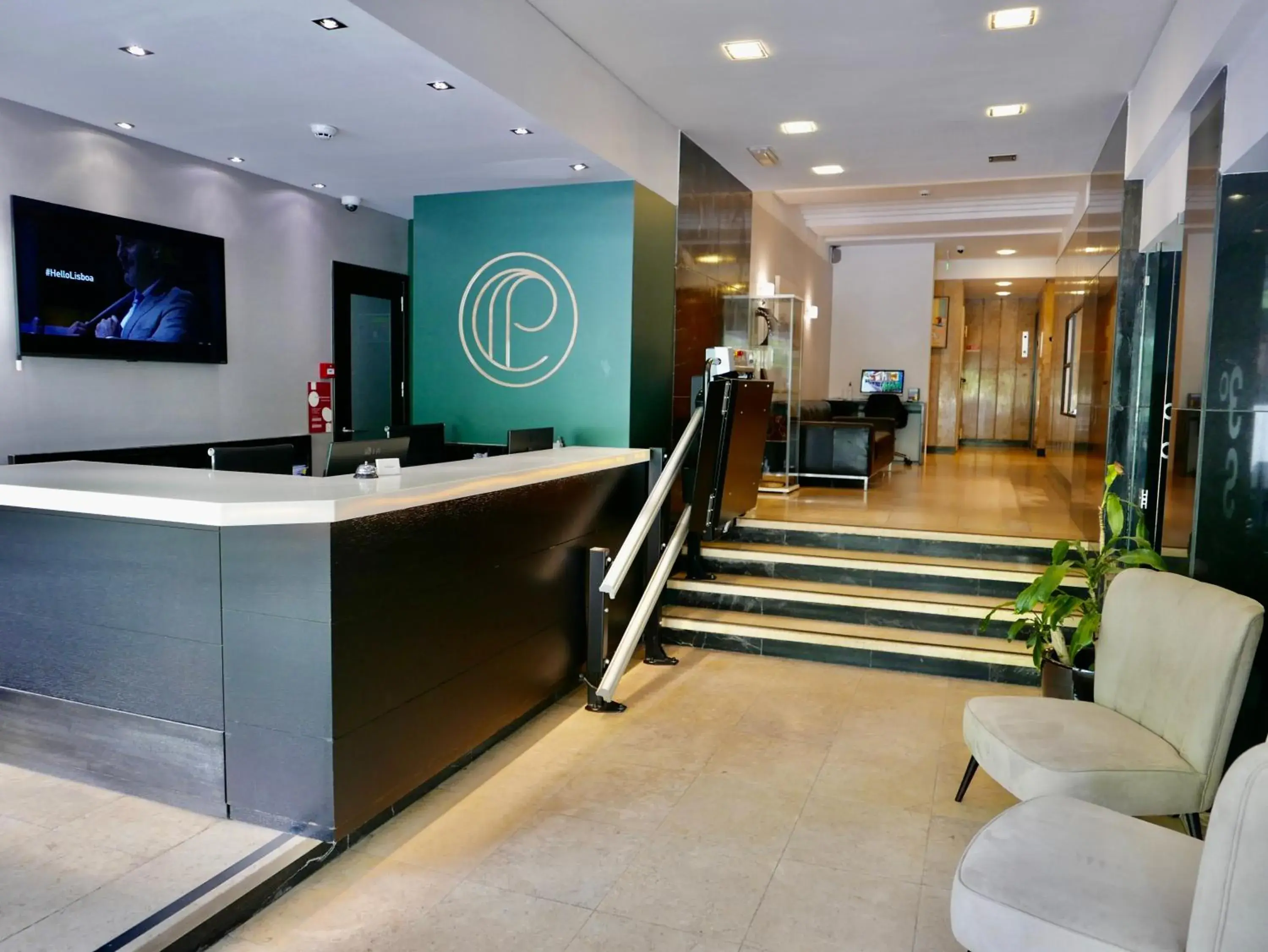 Lobby or reception, Lobby/Reception in Lisboa Central Park Hotel Suites & Studios