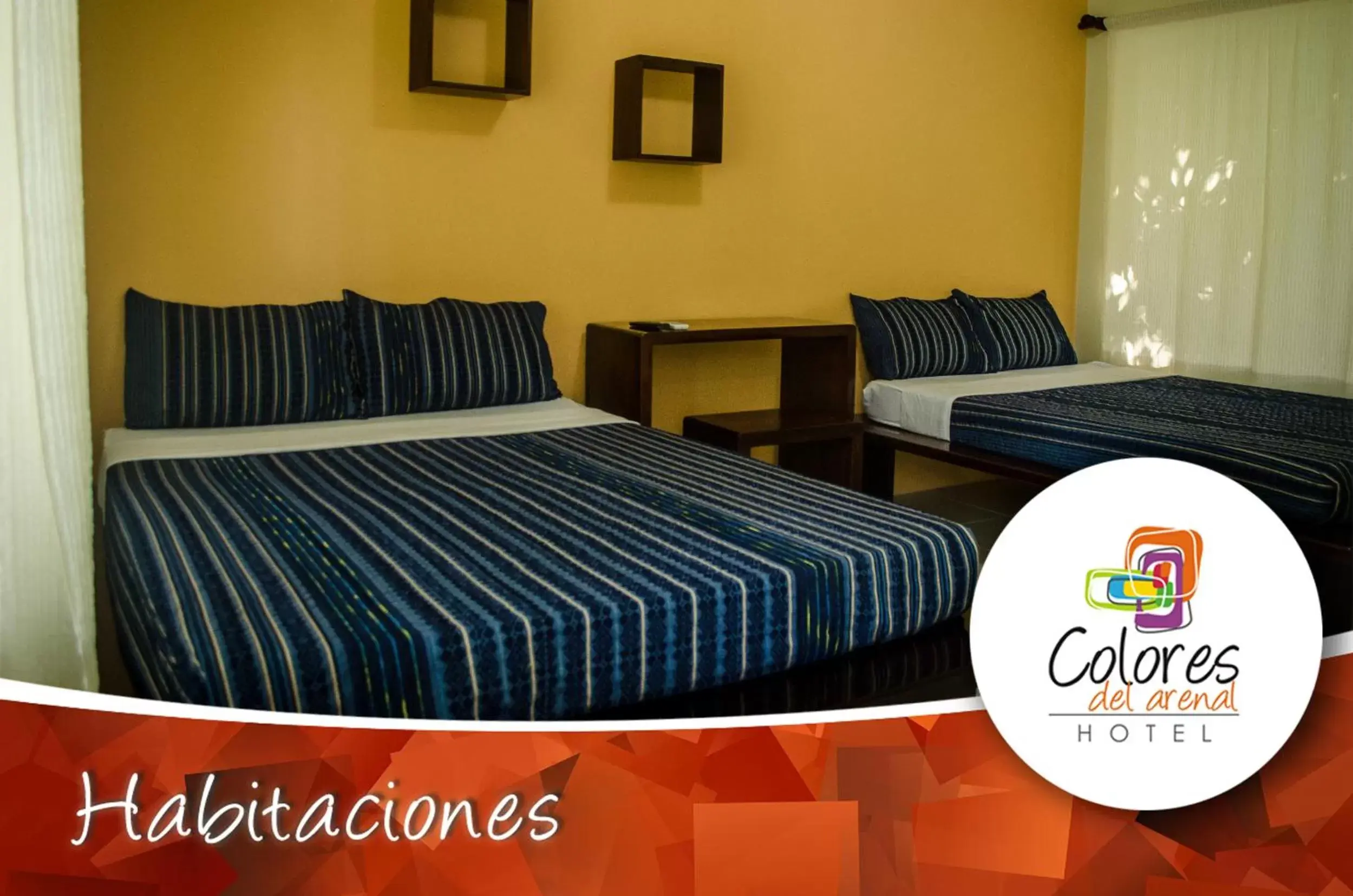 Bed in Hotel Colores del Arenal