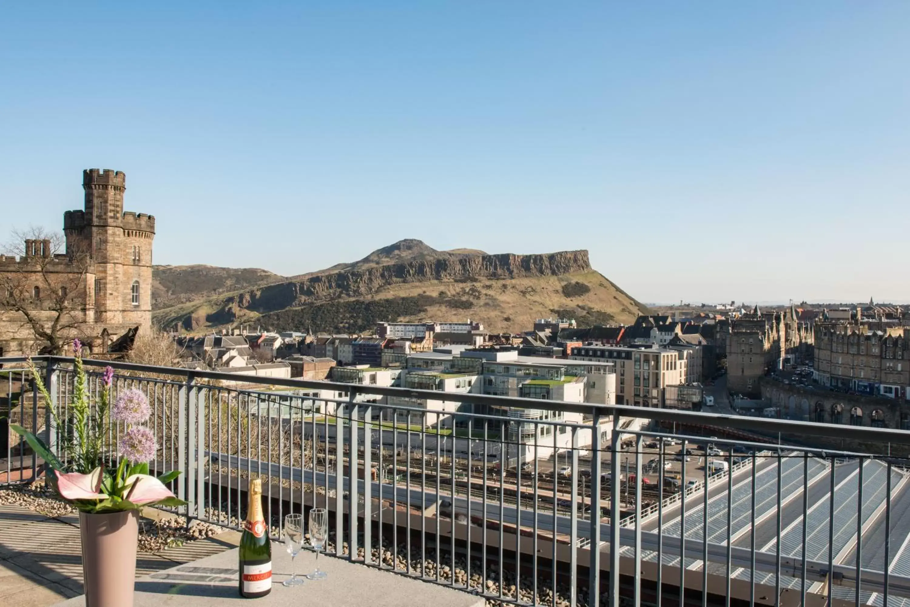 City view in Princes Street Suites