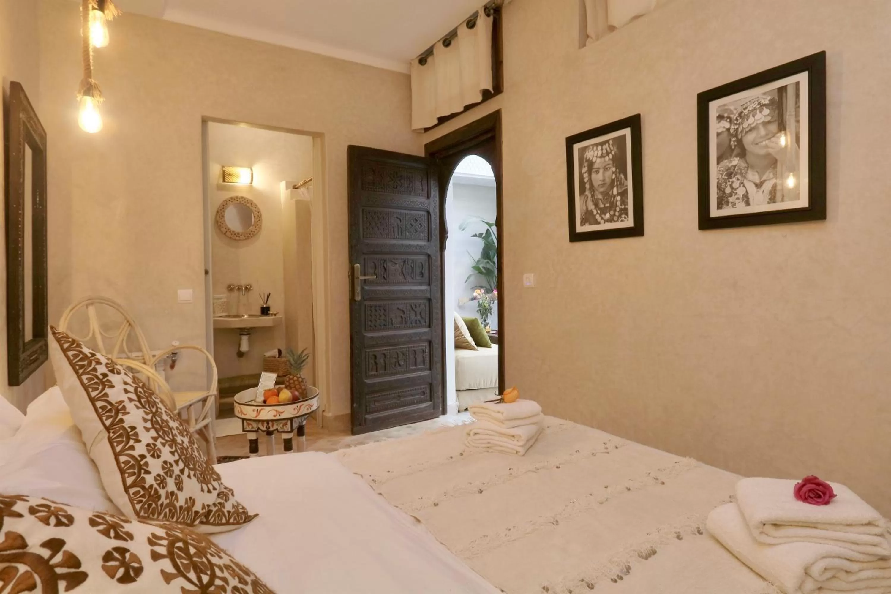 Bed in Riad Beata Bed & Breakfast
