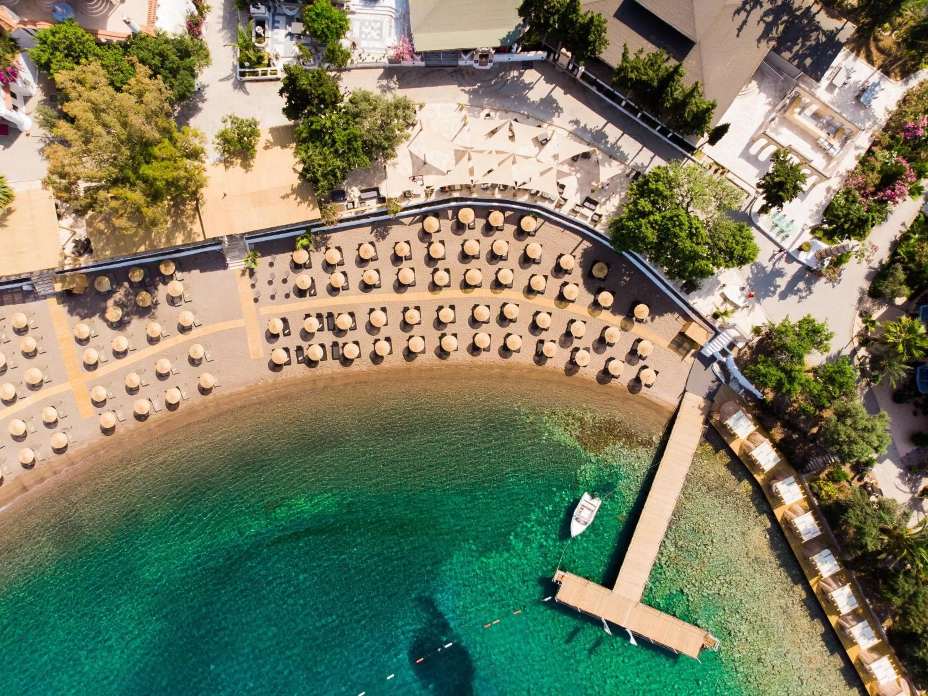Bird's eye view in Wyndham Datca Perili Bay