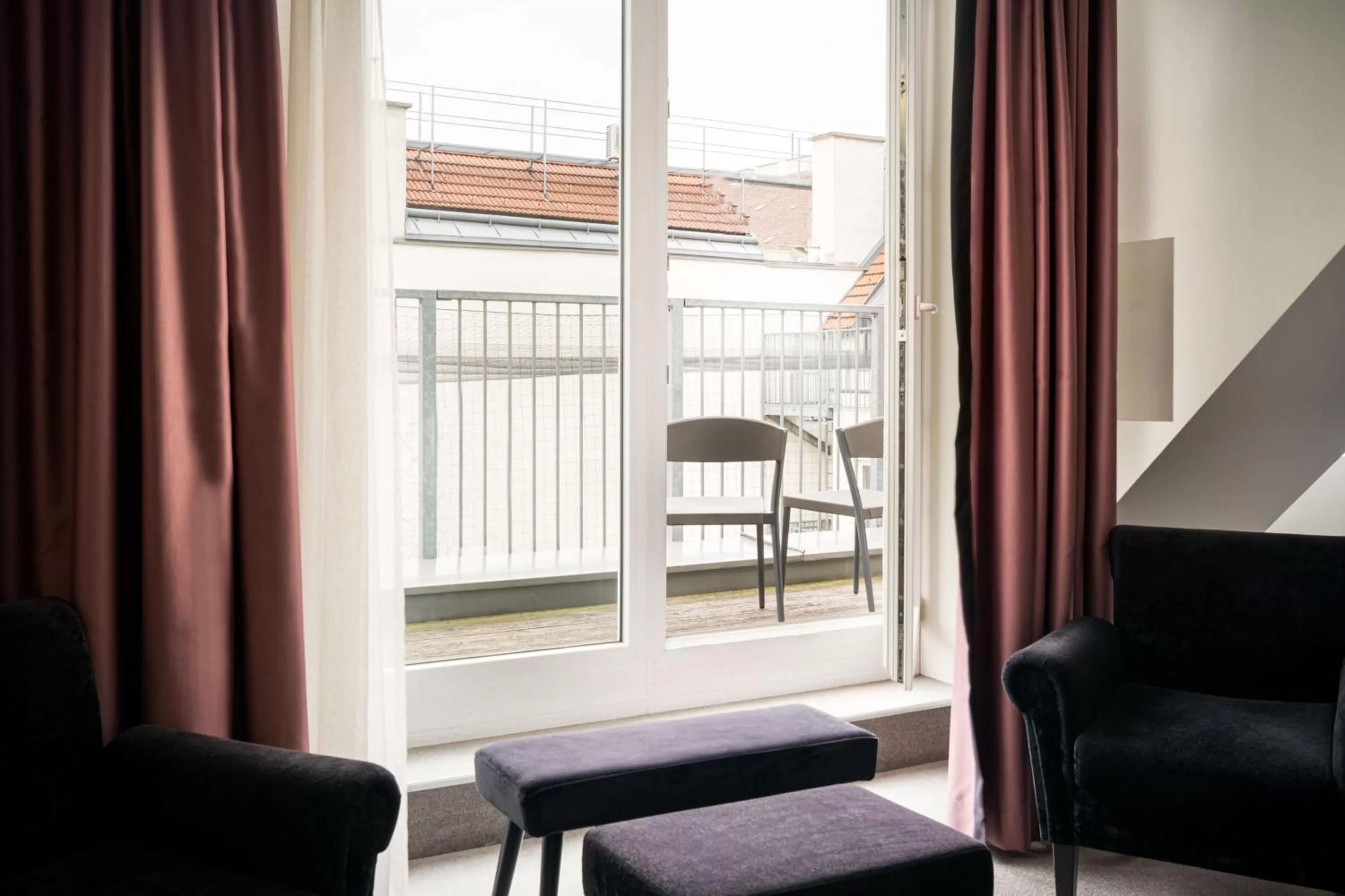 Bedroom in elaya hotel vienna city west