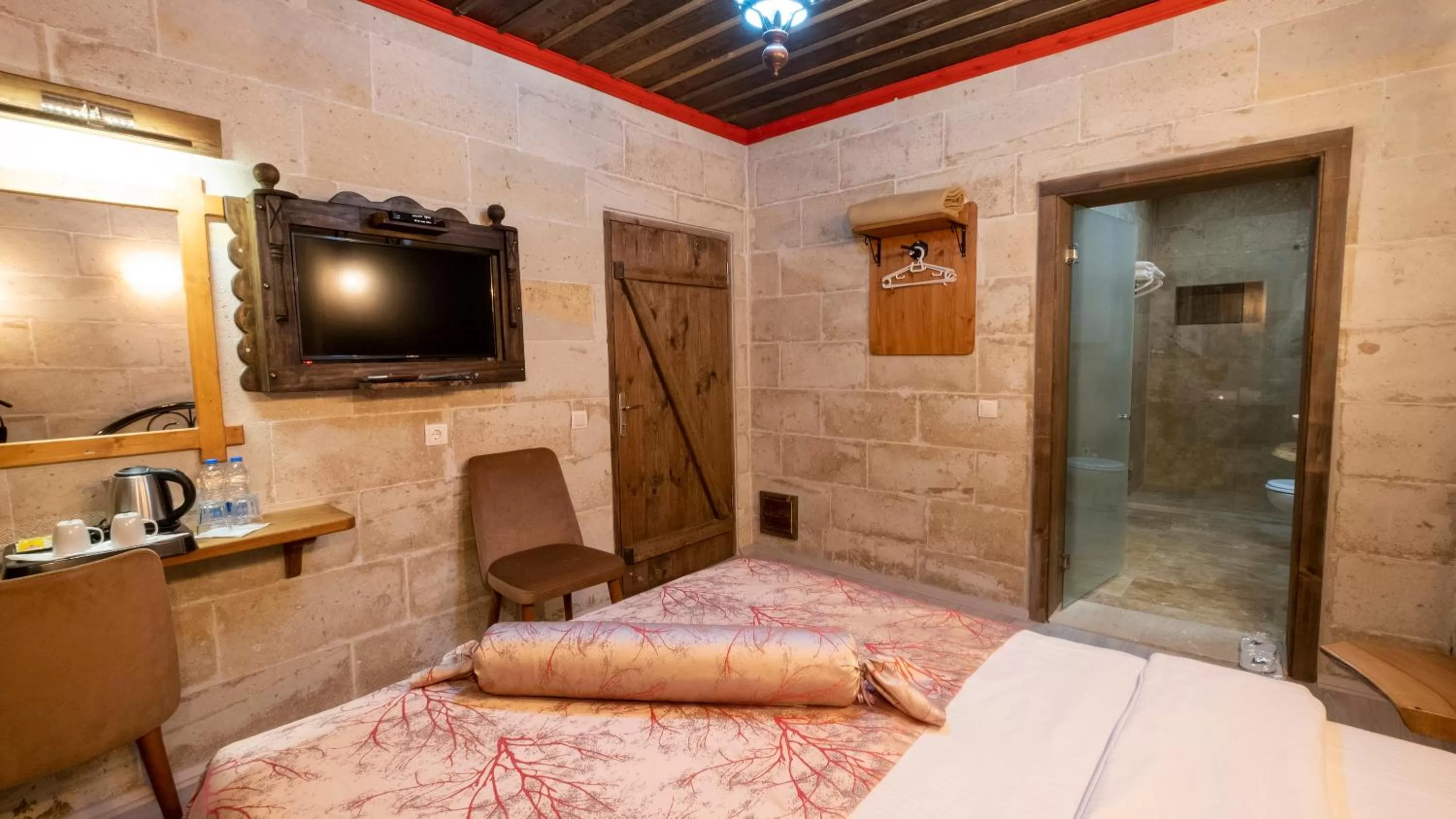 Photo of the whole room, Bed in In Stone House