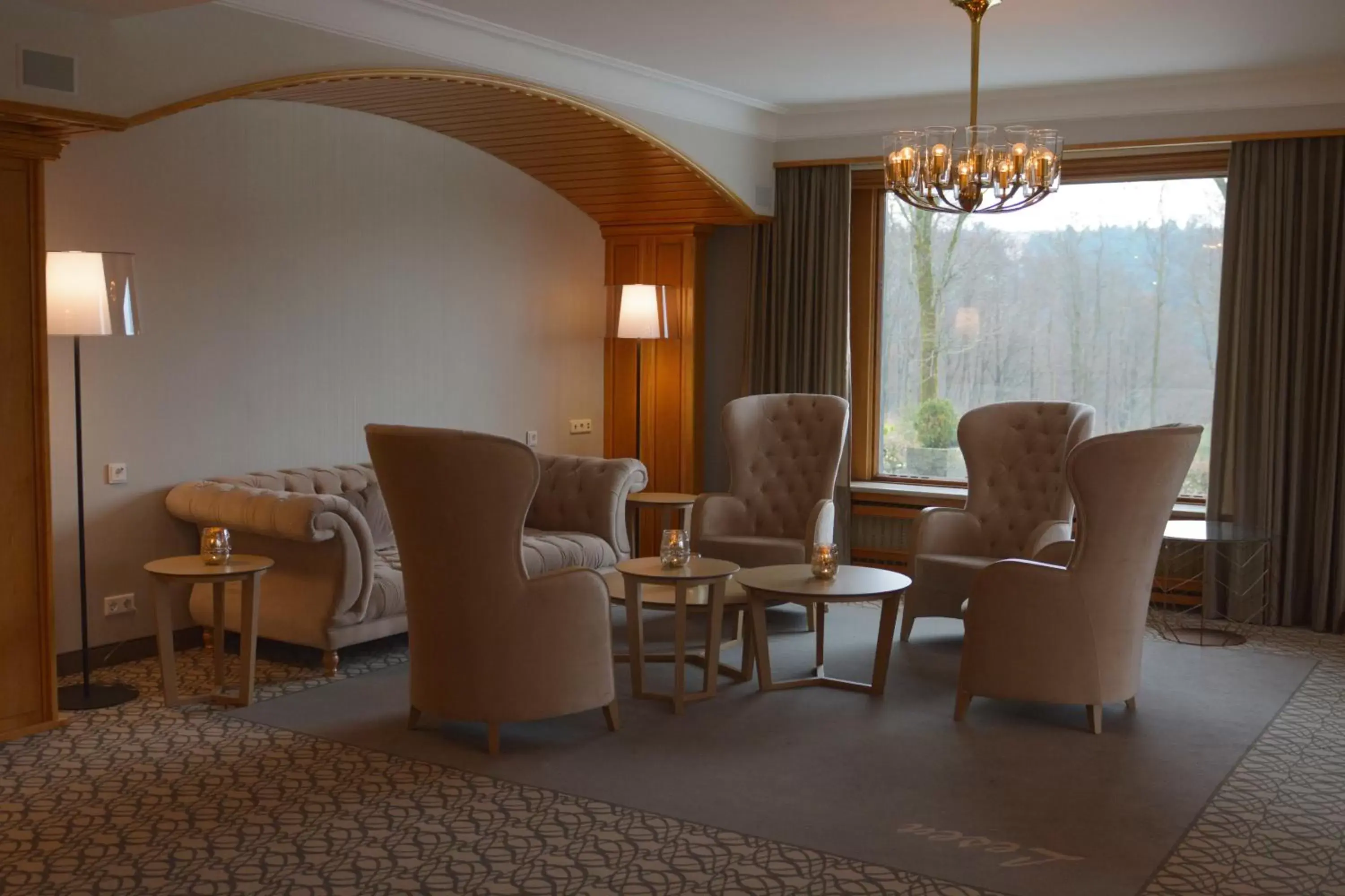 Lounge or bar, Seating Area in Berghotel Hoher Knochen