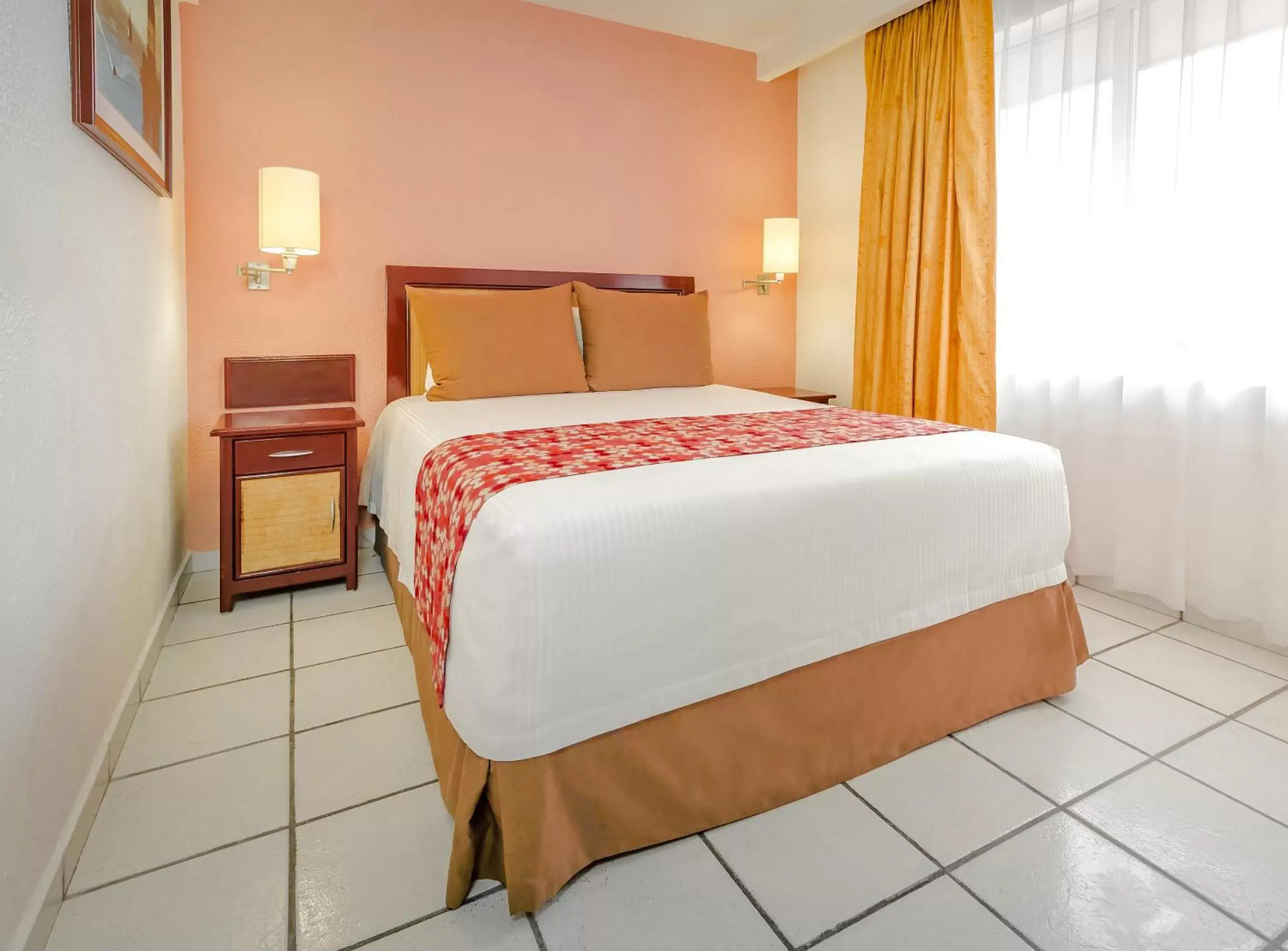 Bed in Hotel Veracruz Centro Histórico