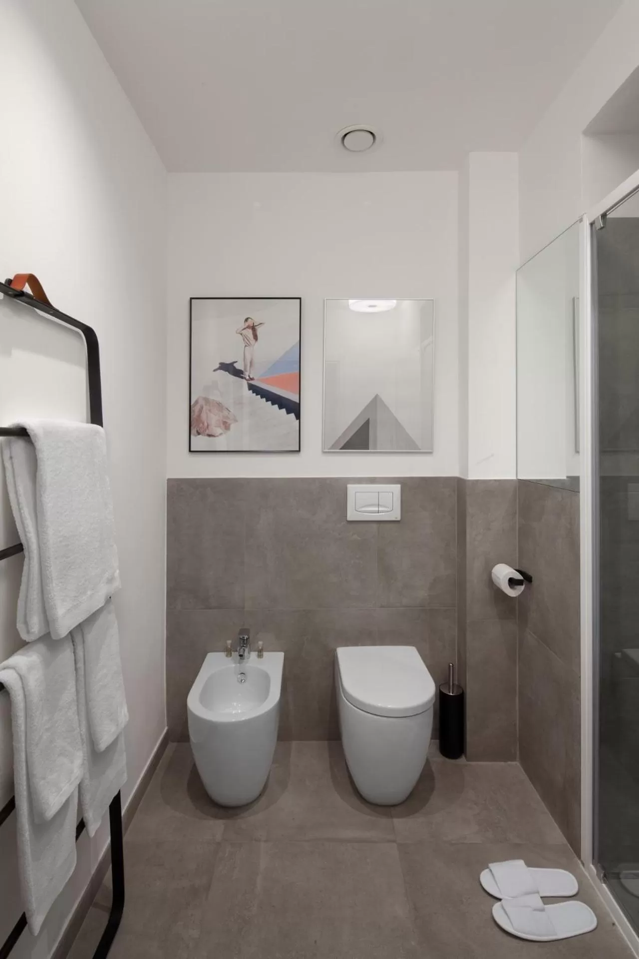 Bathroom in BB Hotels Aparthotel Collection Il Michelangelo