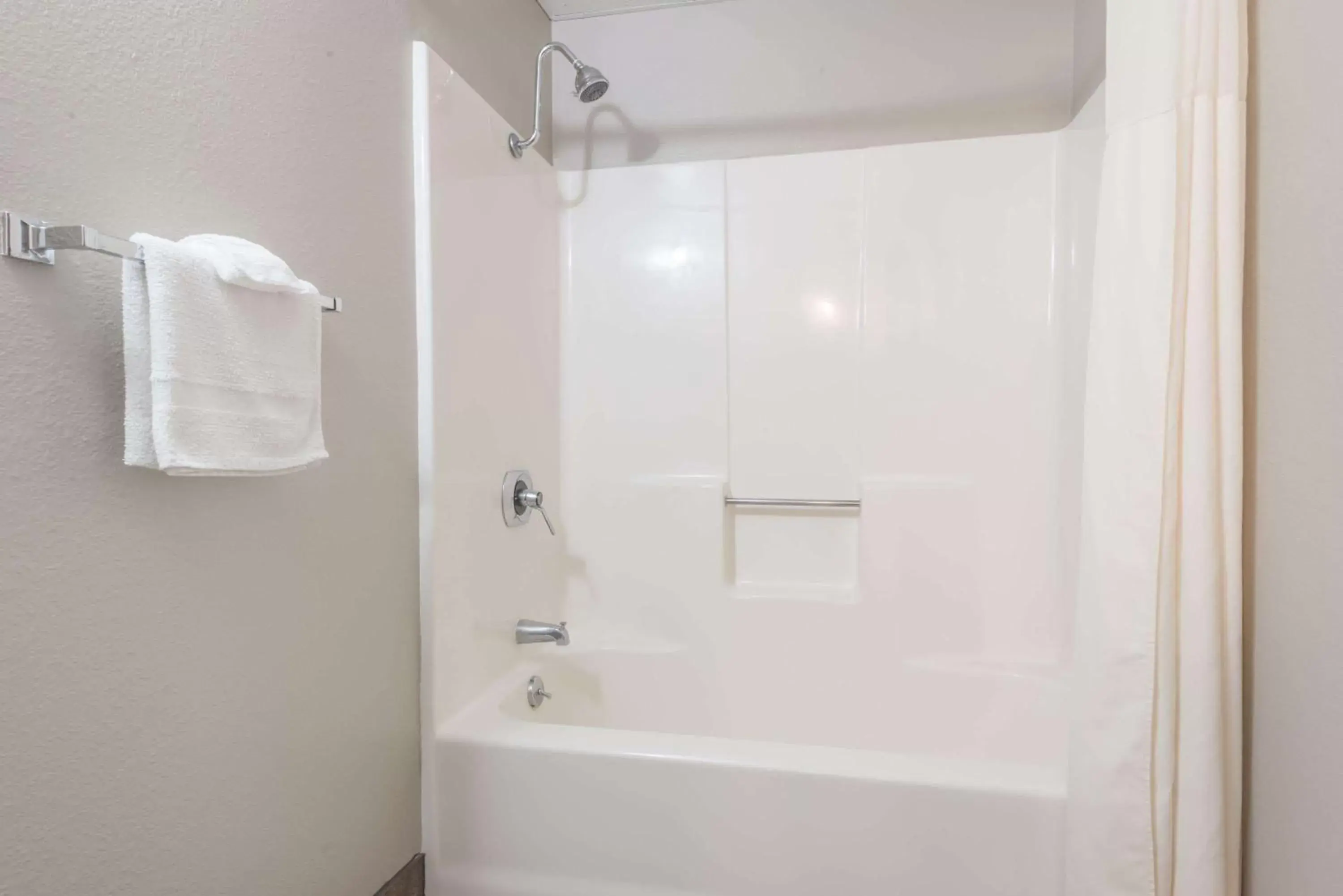 Bathroom in Super 8 by Wyndham Kimball