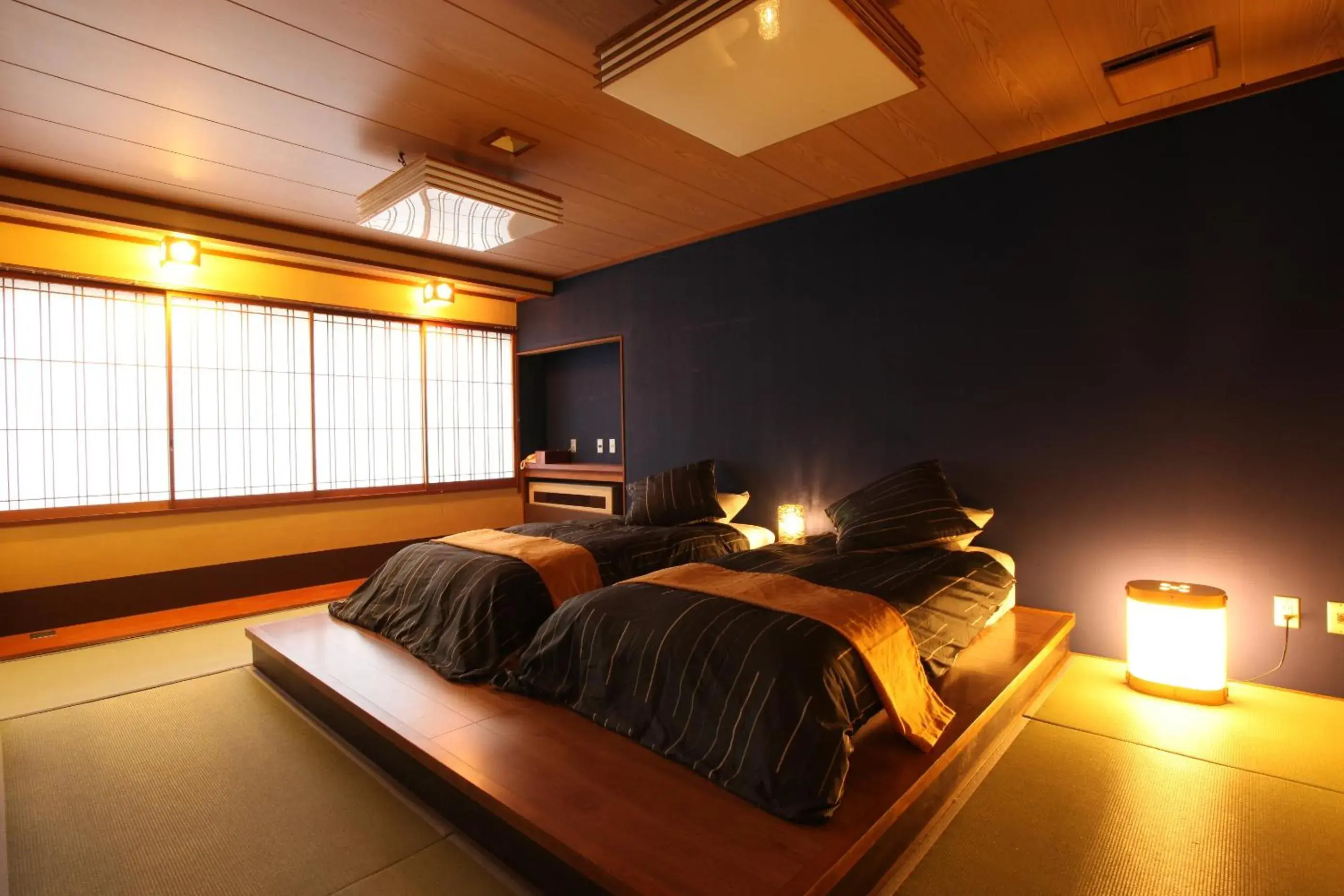 Photo of the whole room, Bed in Takamiya Ryokan Yamakawa