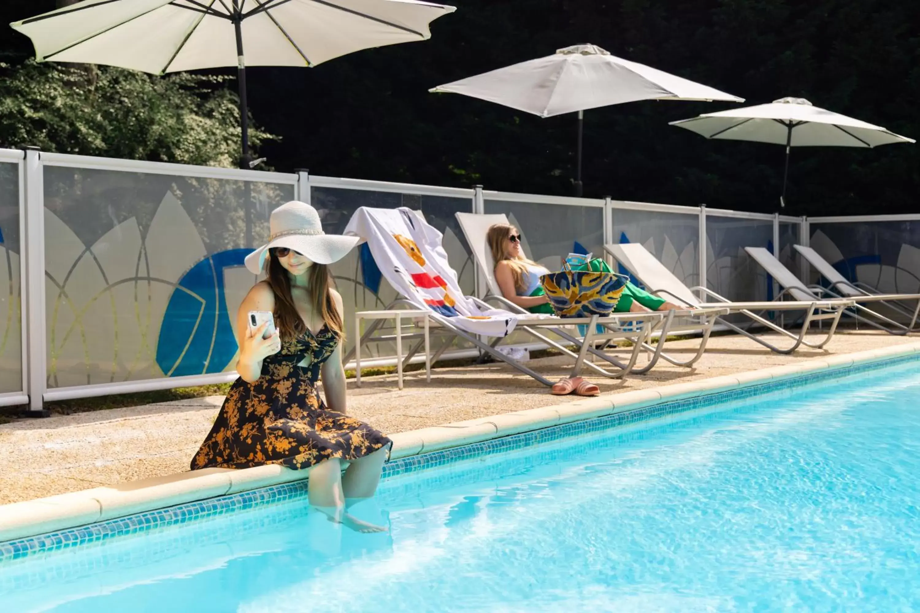 Pool view, Swimming Pool in Mercure Tours Nord