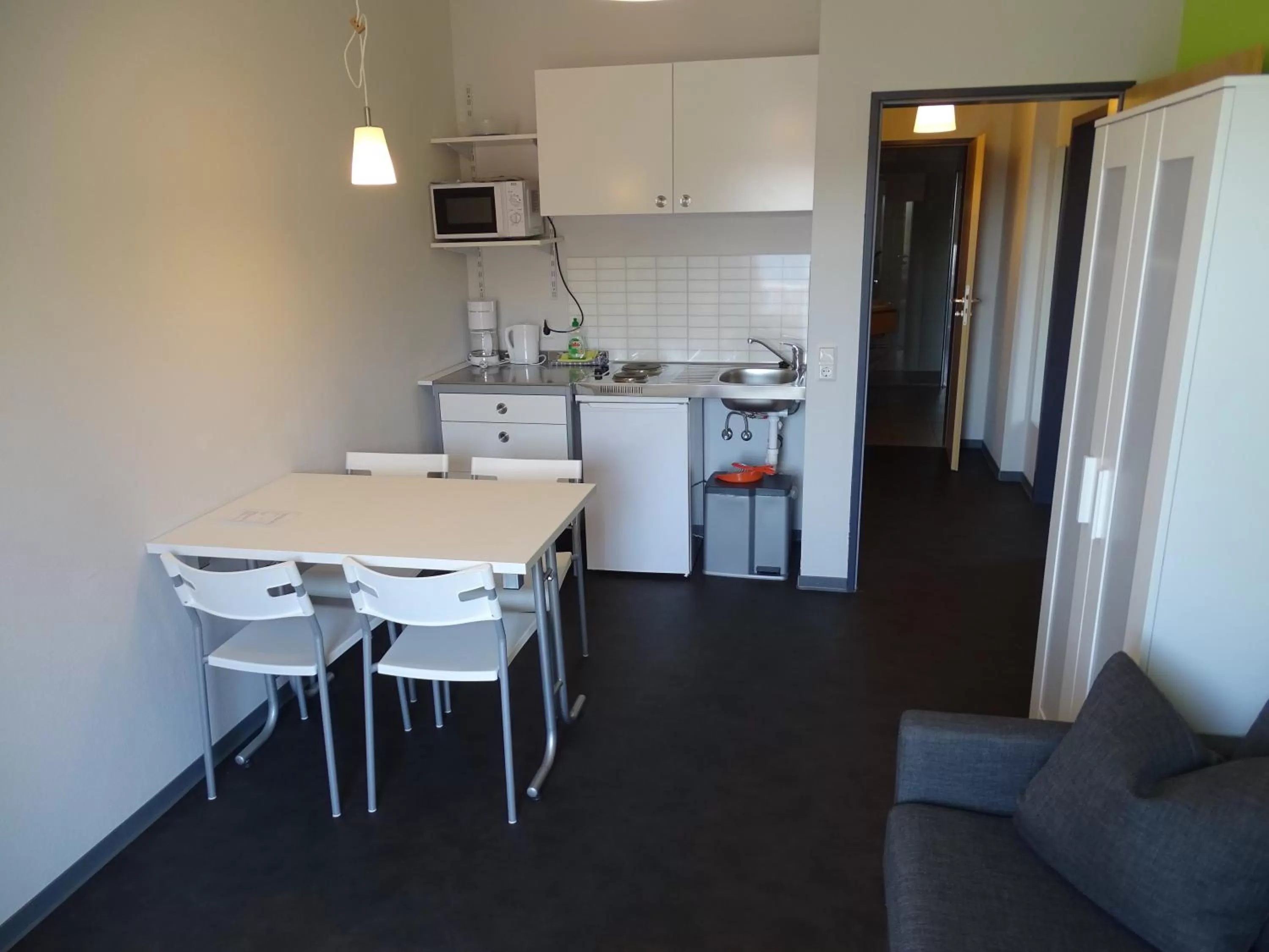 Kitchen or kitchenette in Hotel Demling