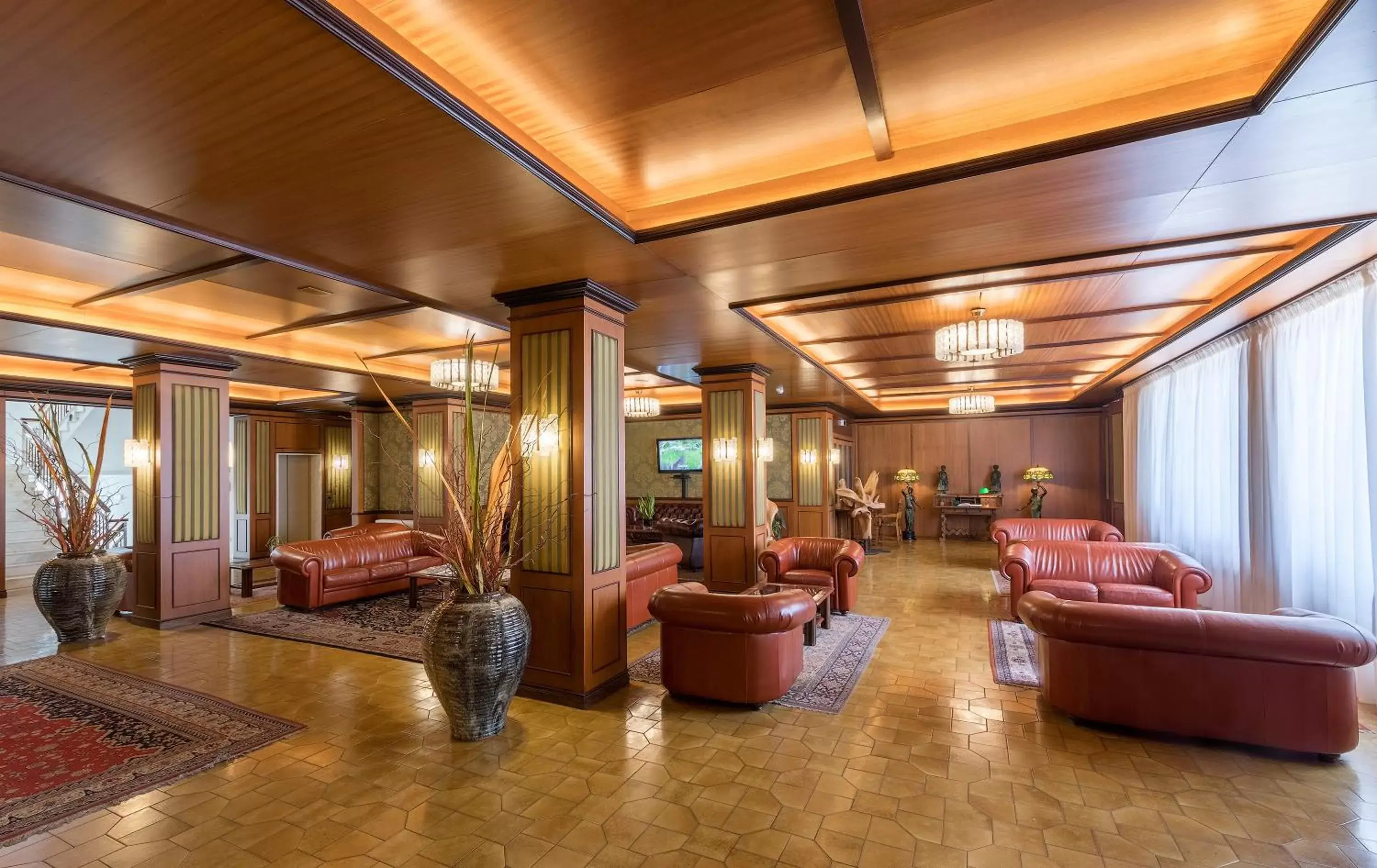 Lobby or reception in Hotel Delle Palme
