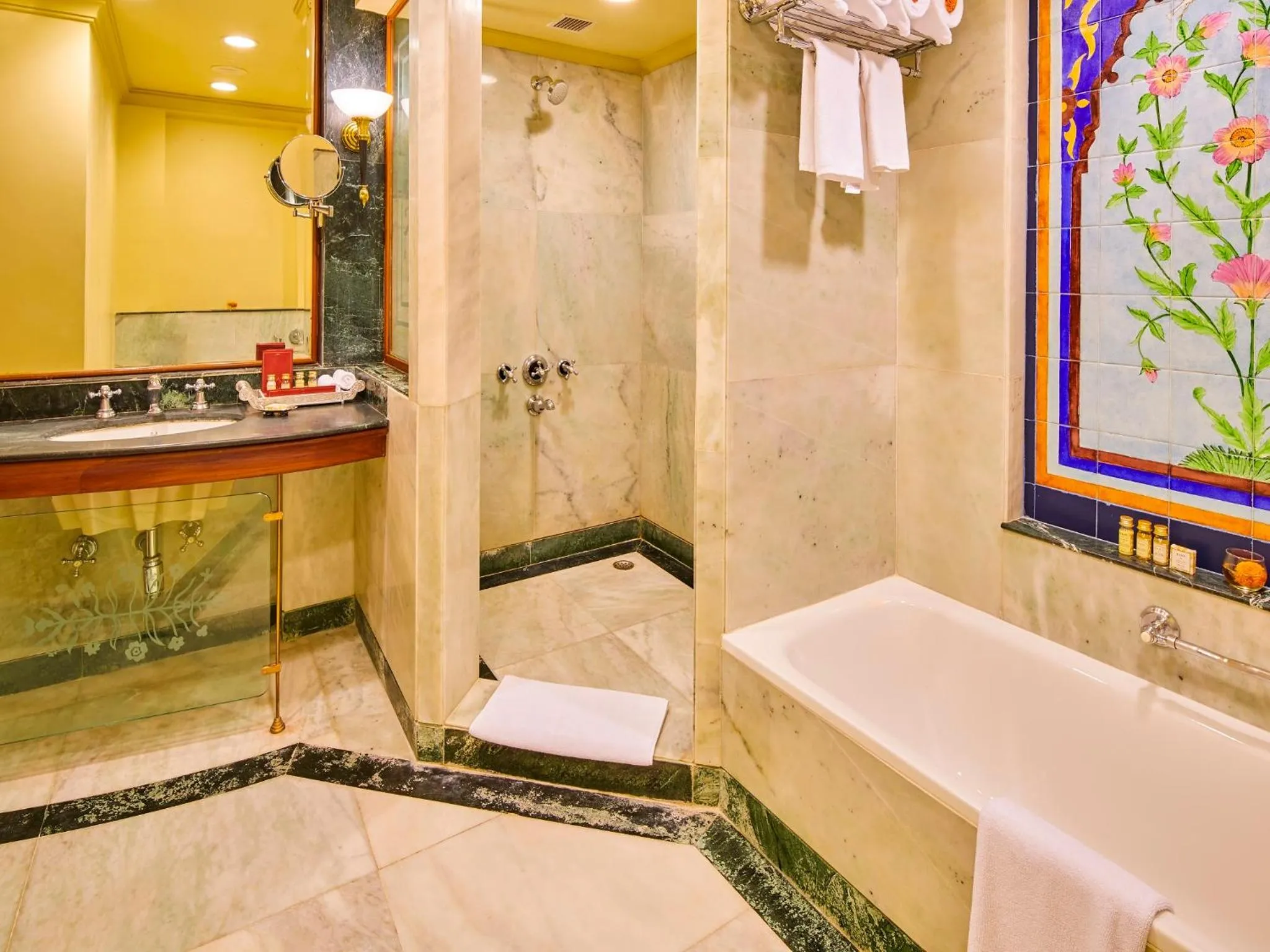 Shower in The Ummed Jodhpur Palace Resort & Spa