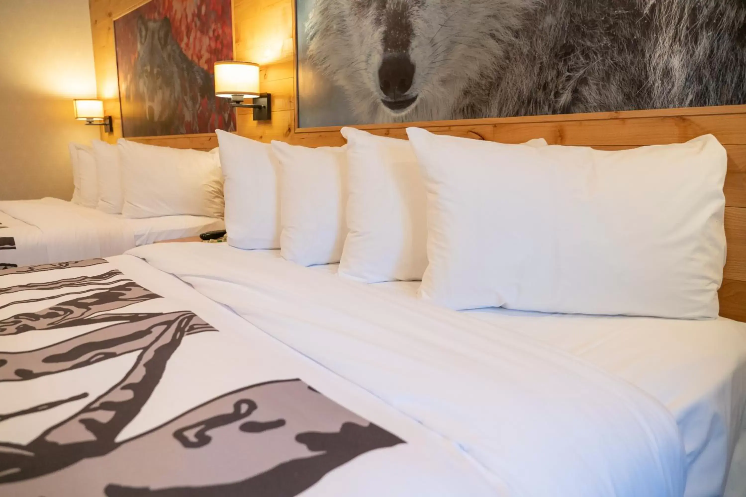 Photo of the whole room, Bed in Banff Rocky Mountain Resort Photo of the whole room, Bed in Banff Rocky Mountain Resort