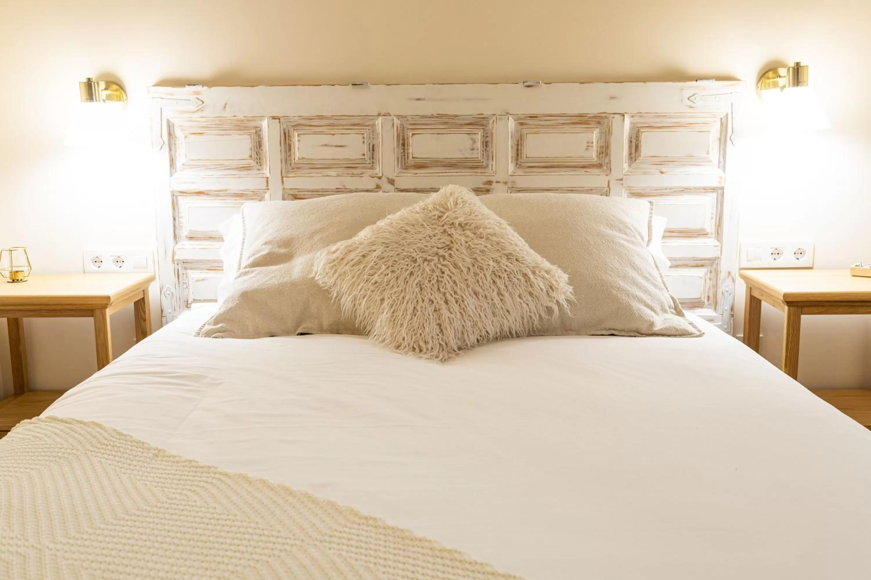 Bed in Hotel Rural Ohana