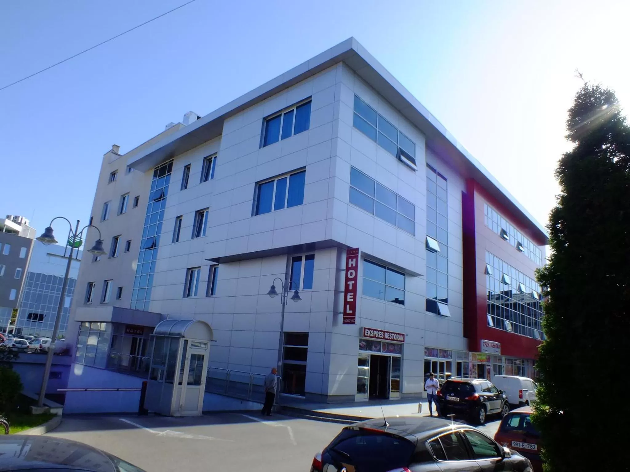 Facade/entrance in Hotel Vidović