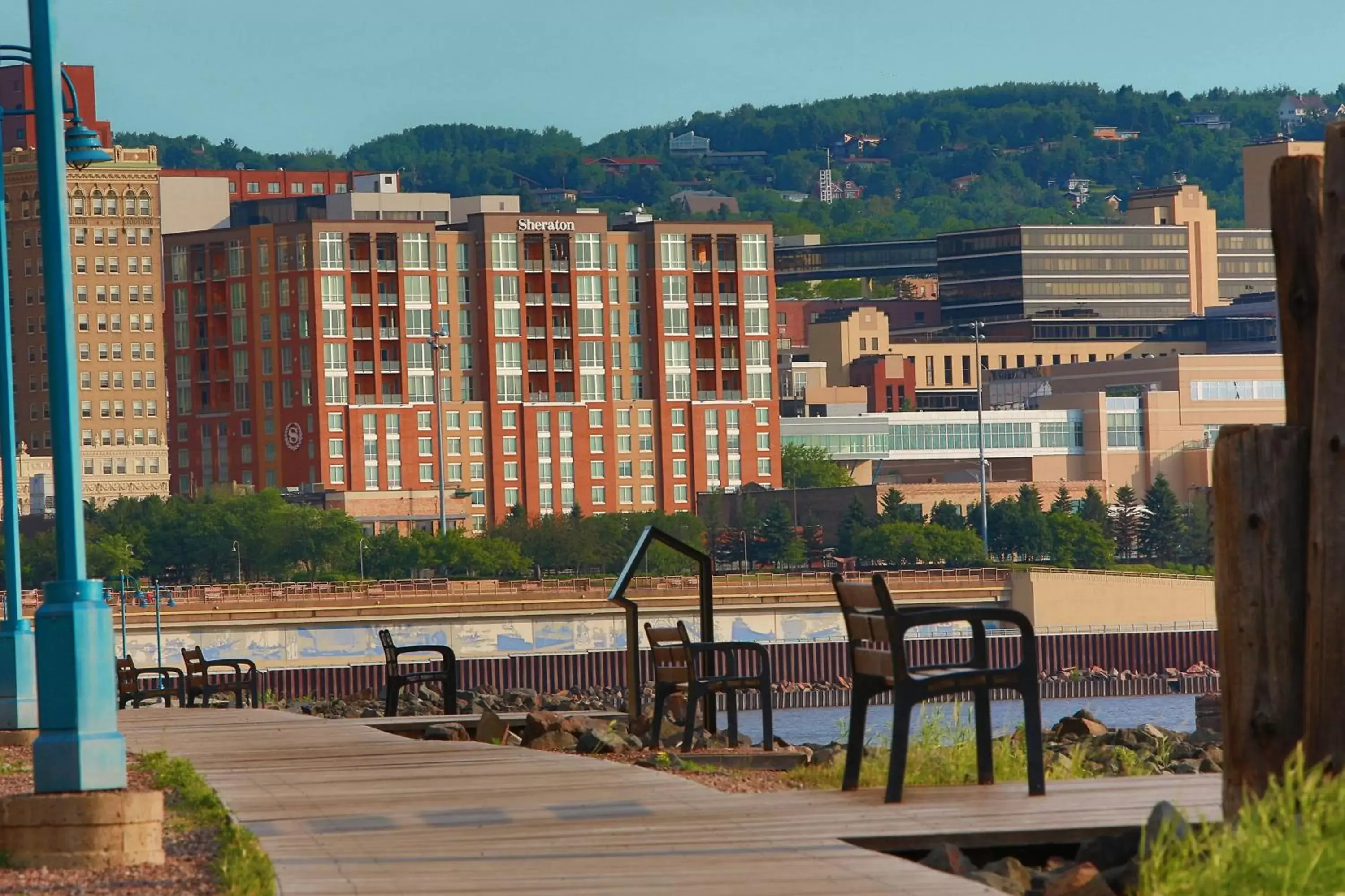 Property building in Sheraton Duluth Hotel