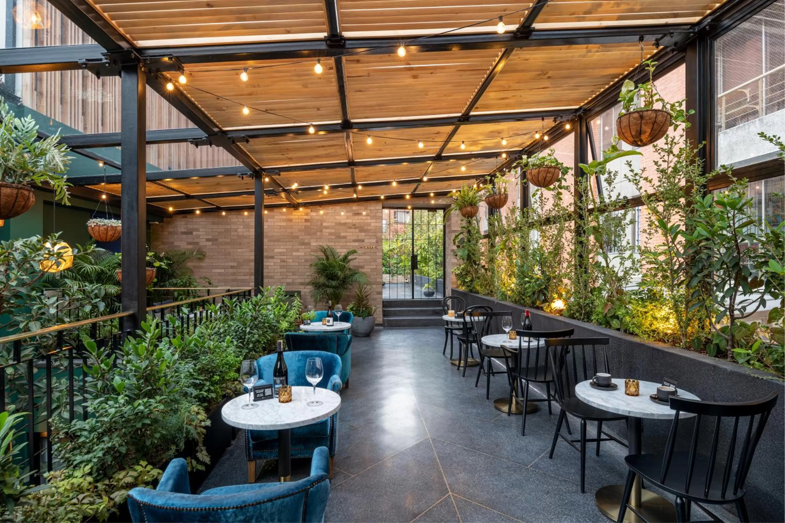 Garden in HAB Hotel Bogotá