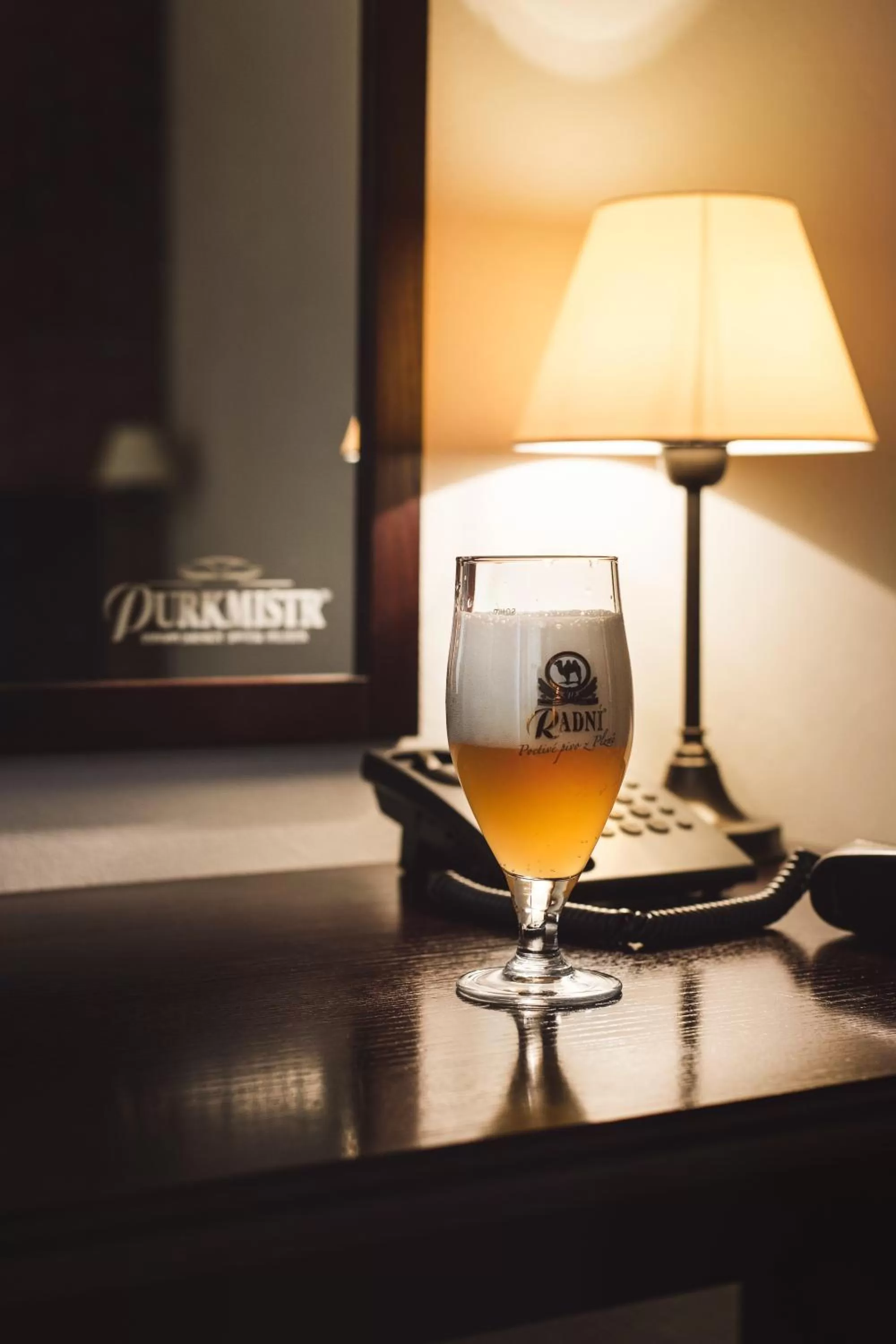 Decorative detail in Hotel Purkmistr