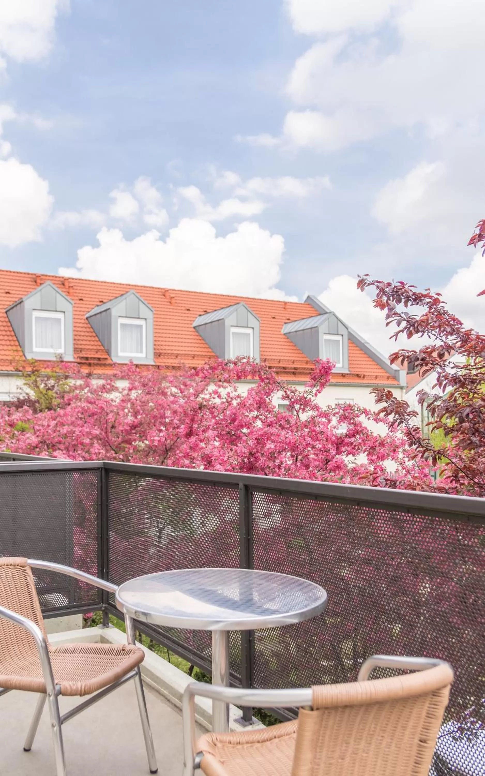 Patio in Ramada by Wyndham München Airport