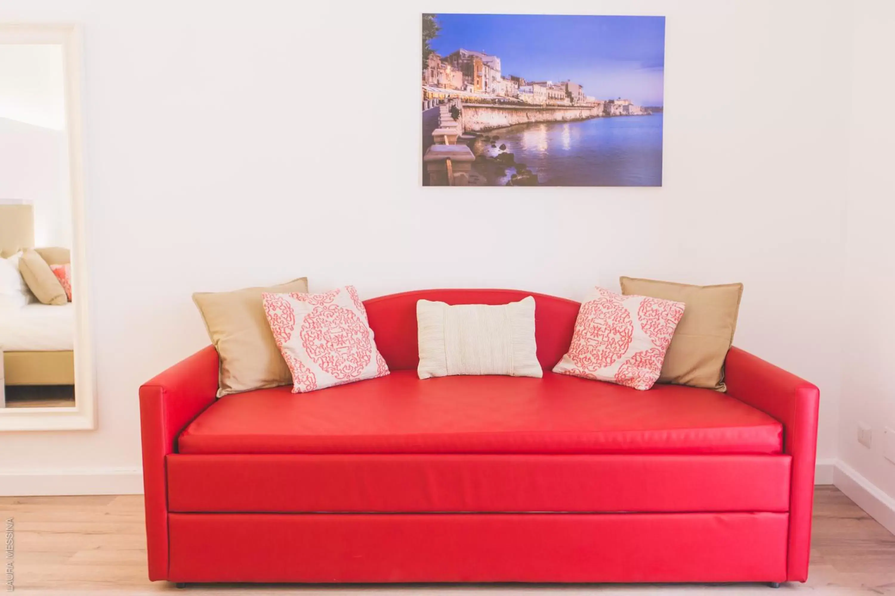 Living room in Dimore delle Zagare Ortigia Living room in Dimore delle Zagare Ortigia
