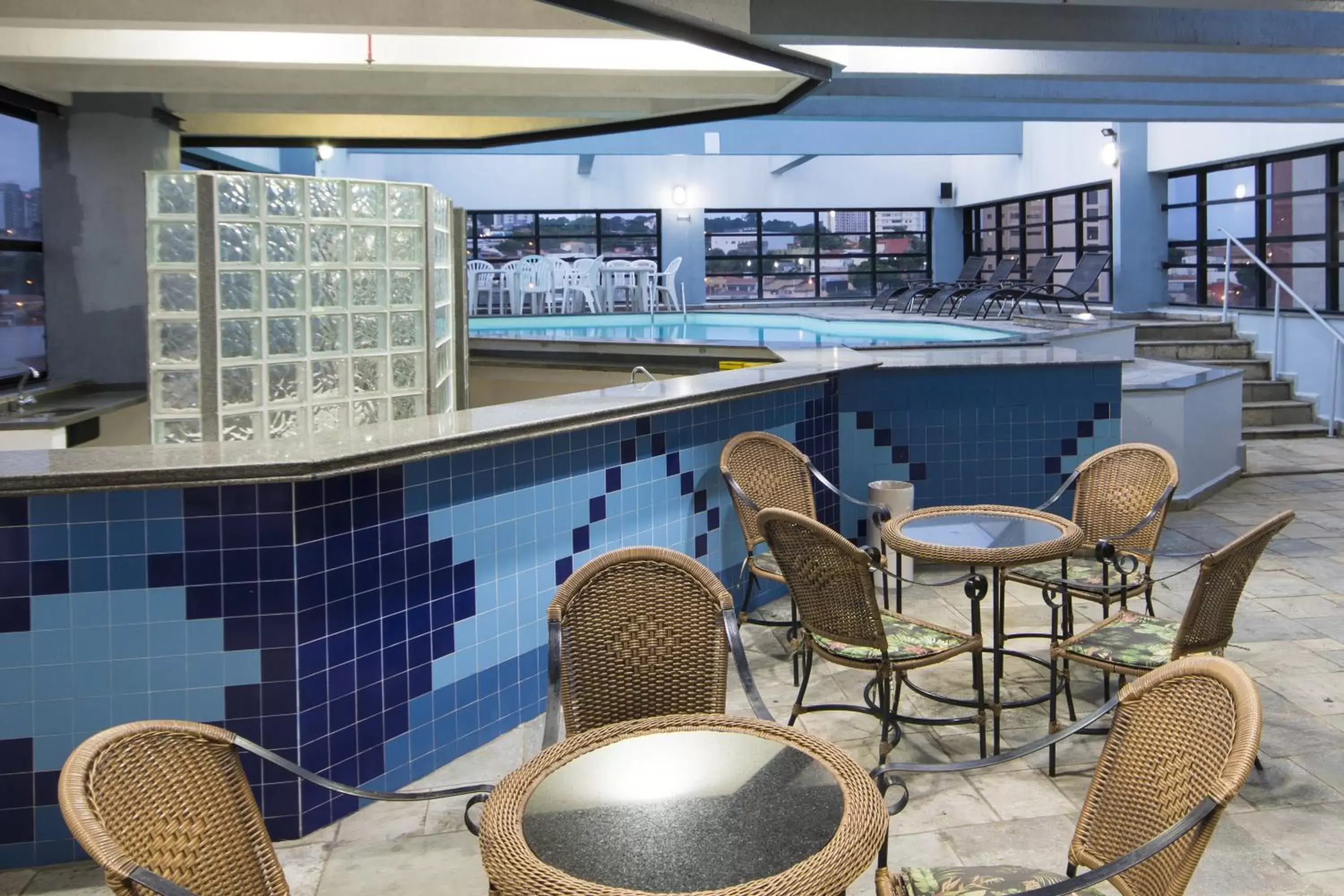 Pool view in Hotel Dan Inn Sorocaba by Nacional Inn Pool view in Hotel Dan Inn Sorocaba by Nacional Inn