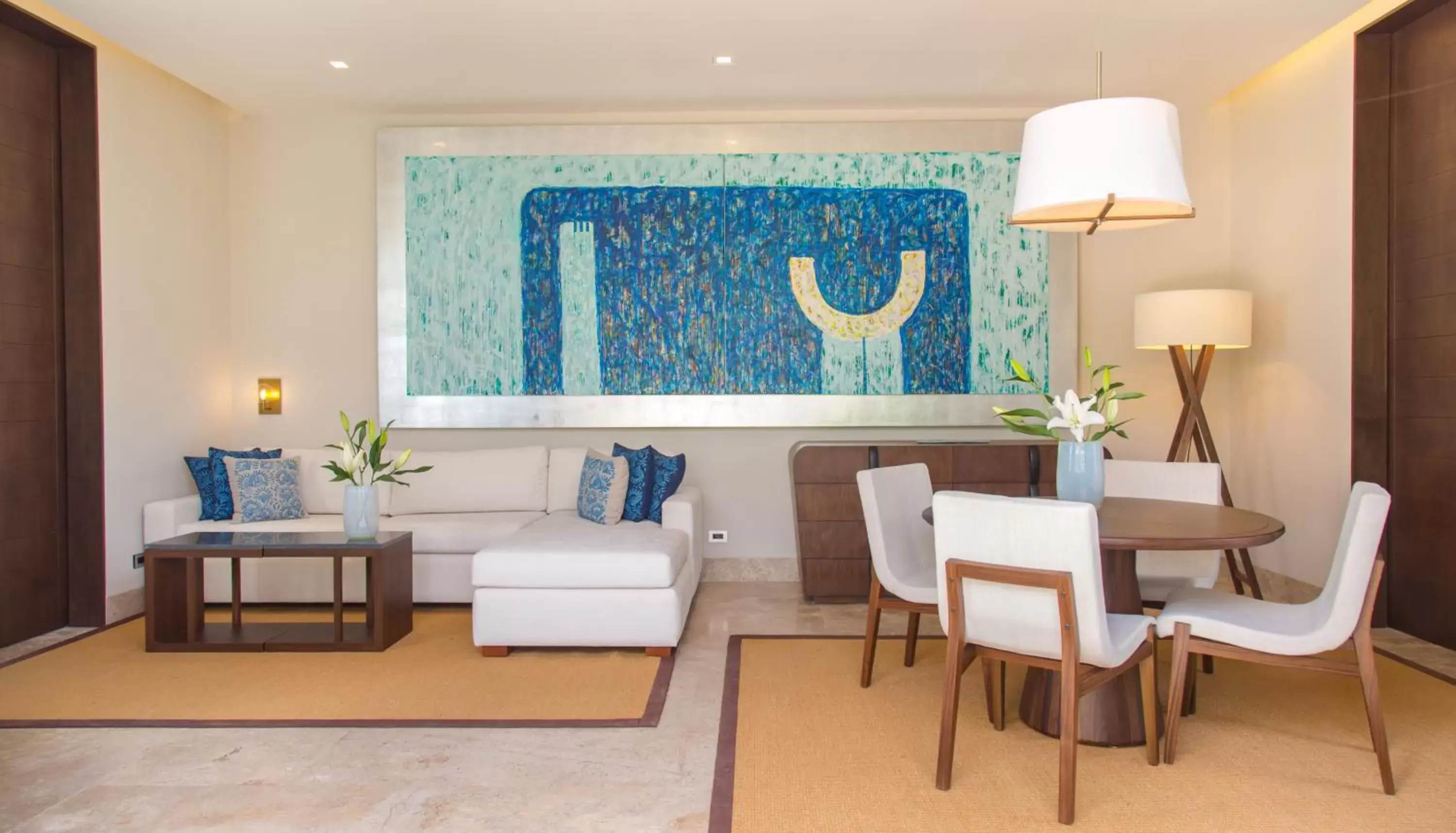 Living room in Chablé Yucatan Living room in Chablé Yucatan