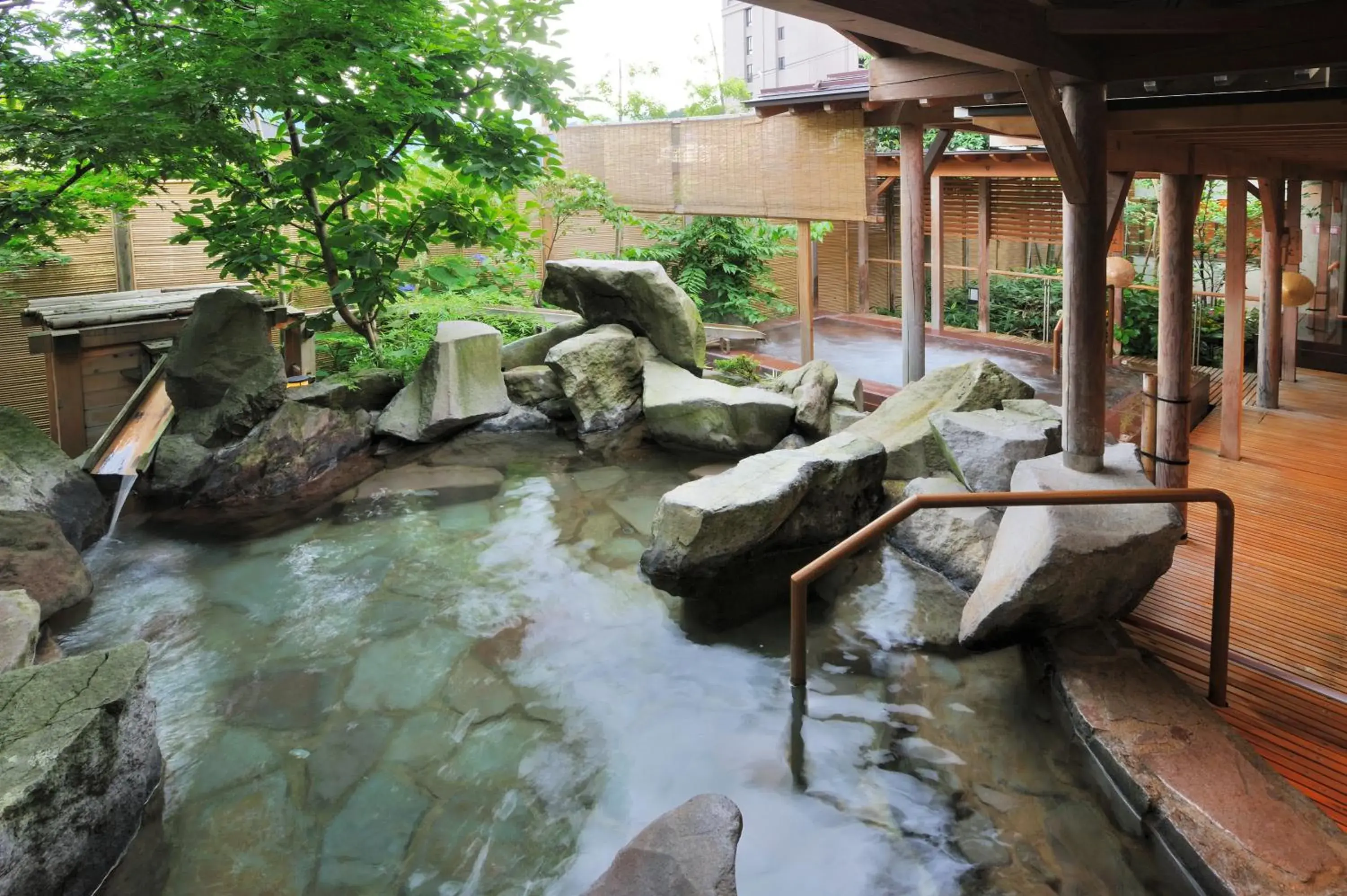 Hot Spring Bath in Yuzawa Grand Hotel