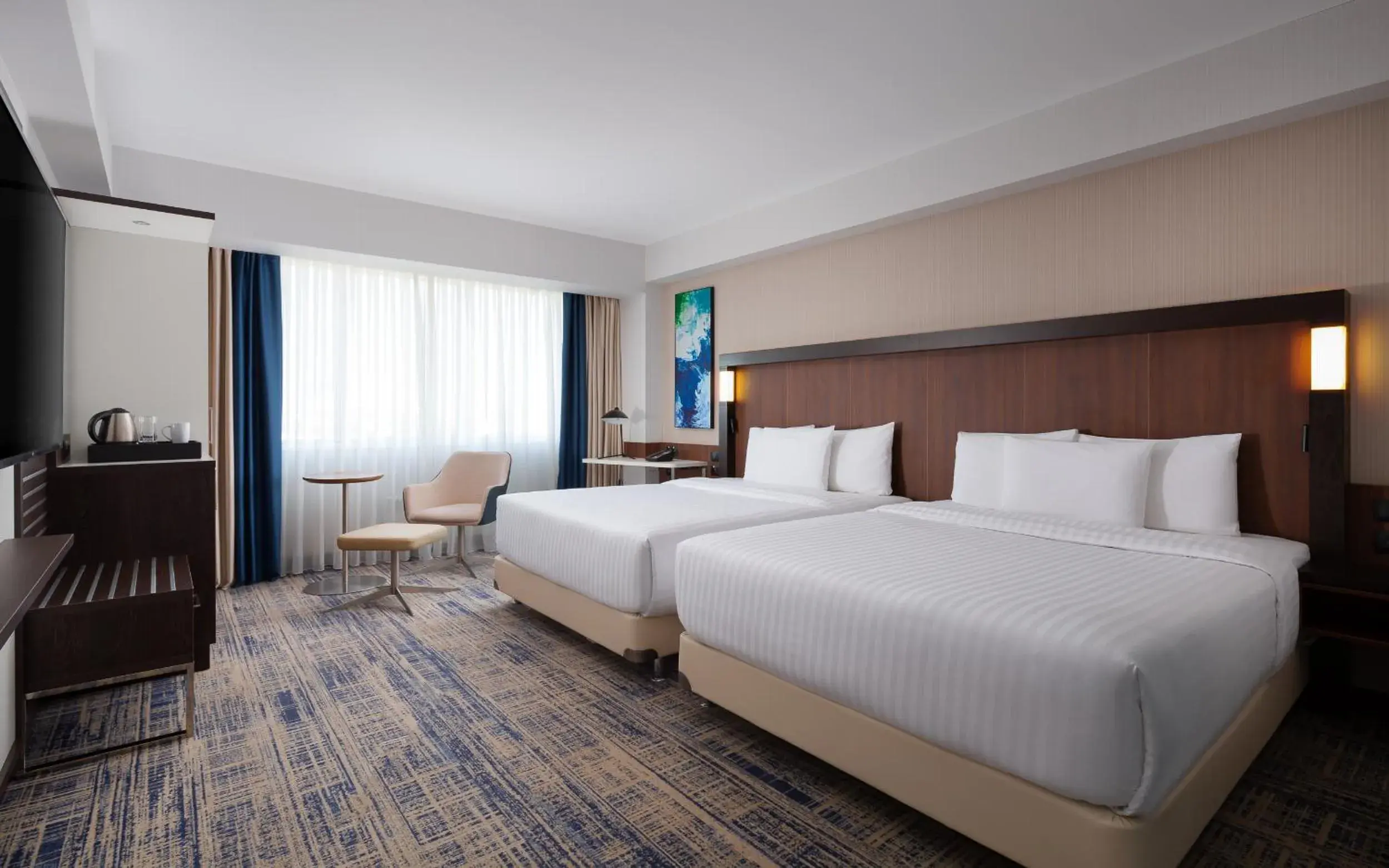 Bed in Courtyard by Marriott Tashkent