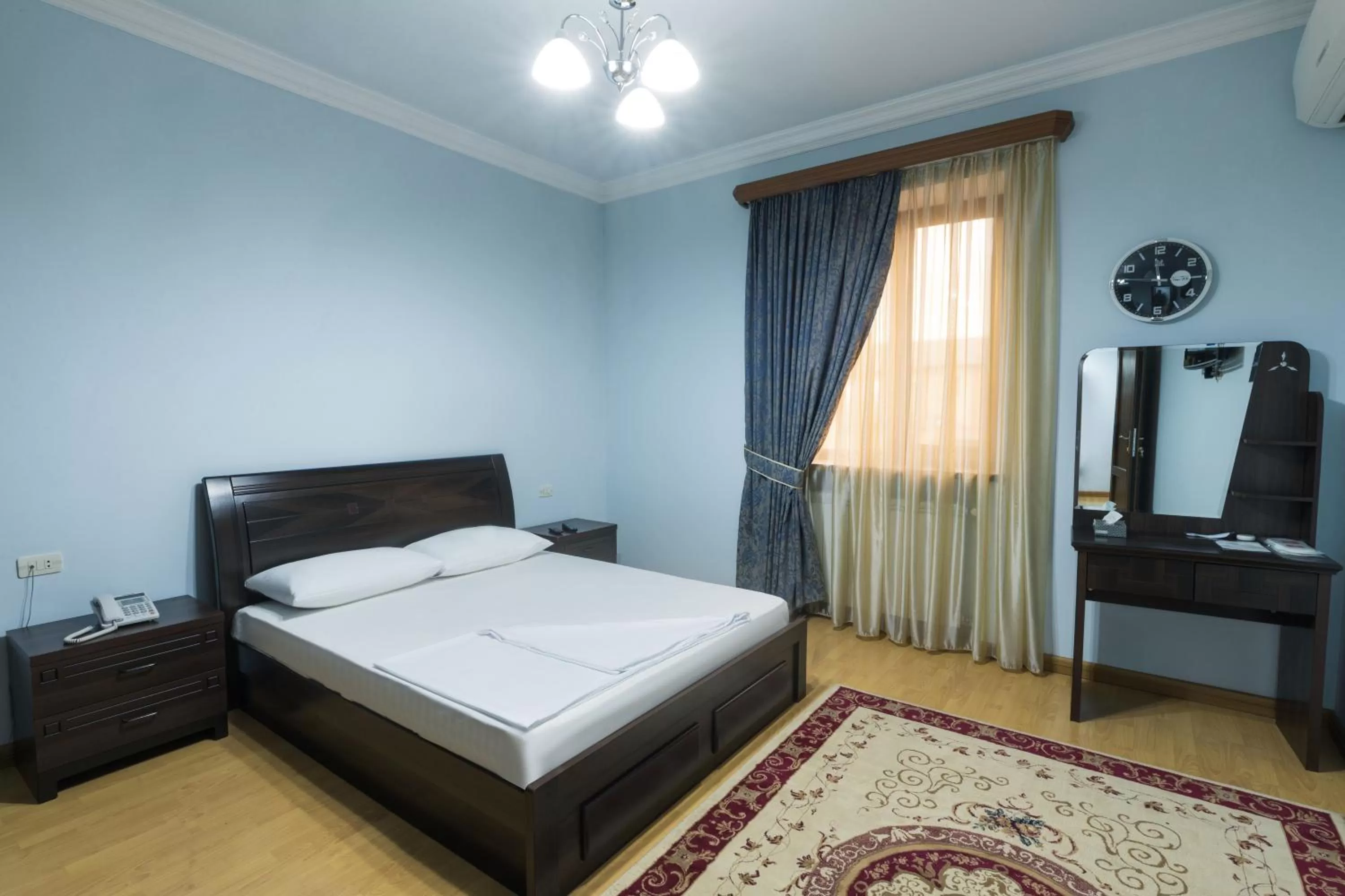 Bed in La Defense Hotel Yerevan