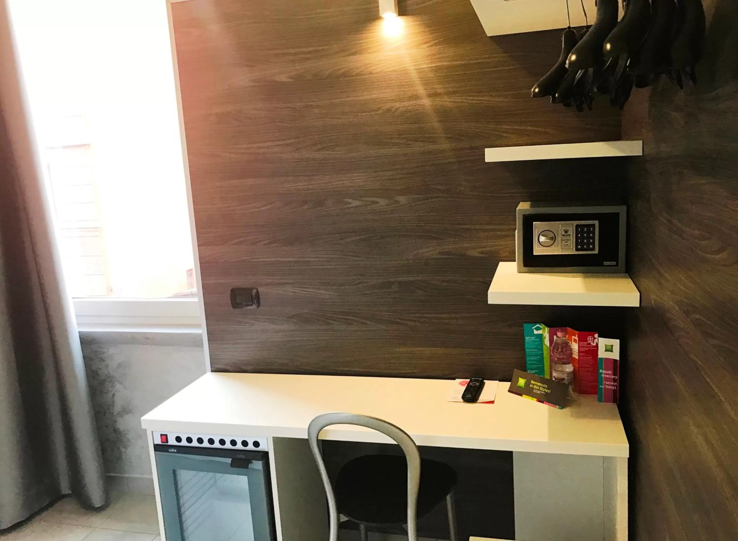 Decorative detail in Ibis Styles Milano Centro