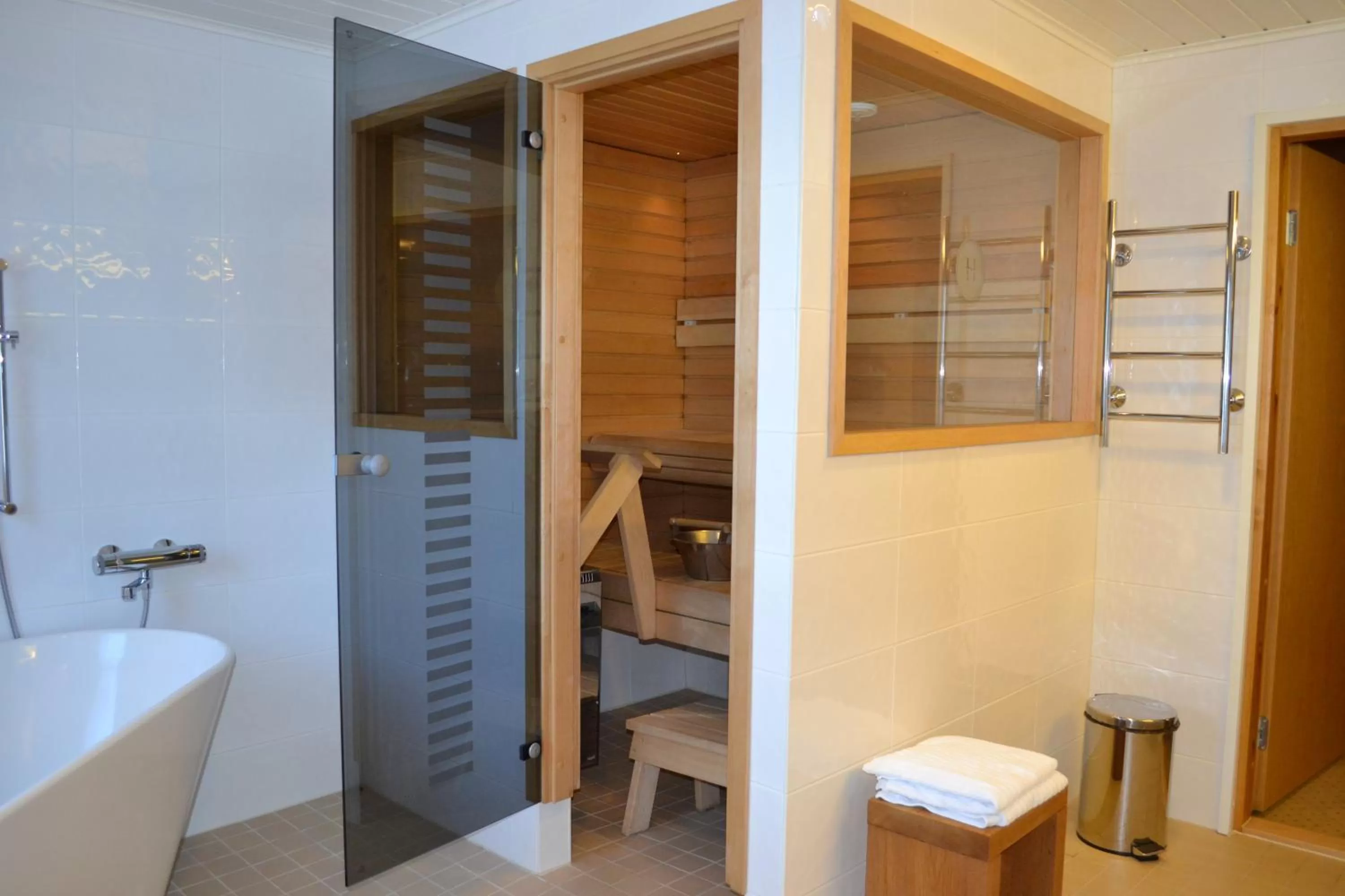 Sauna in Hotel Aateli Lakeside