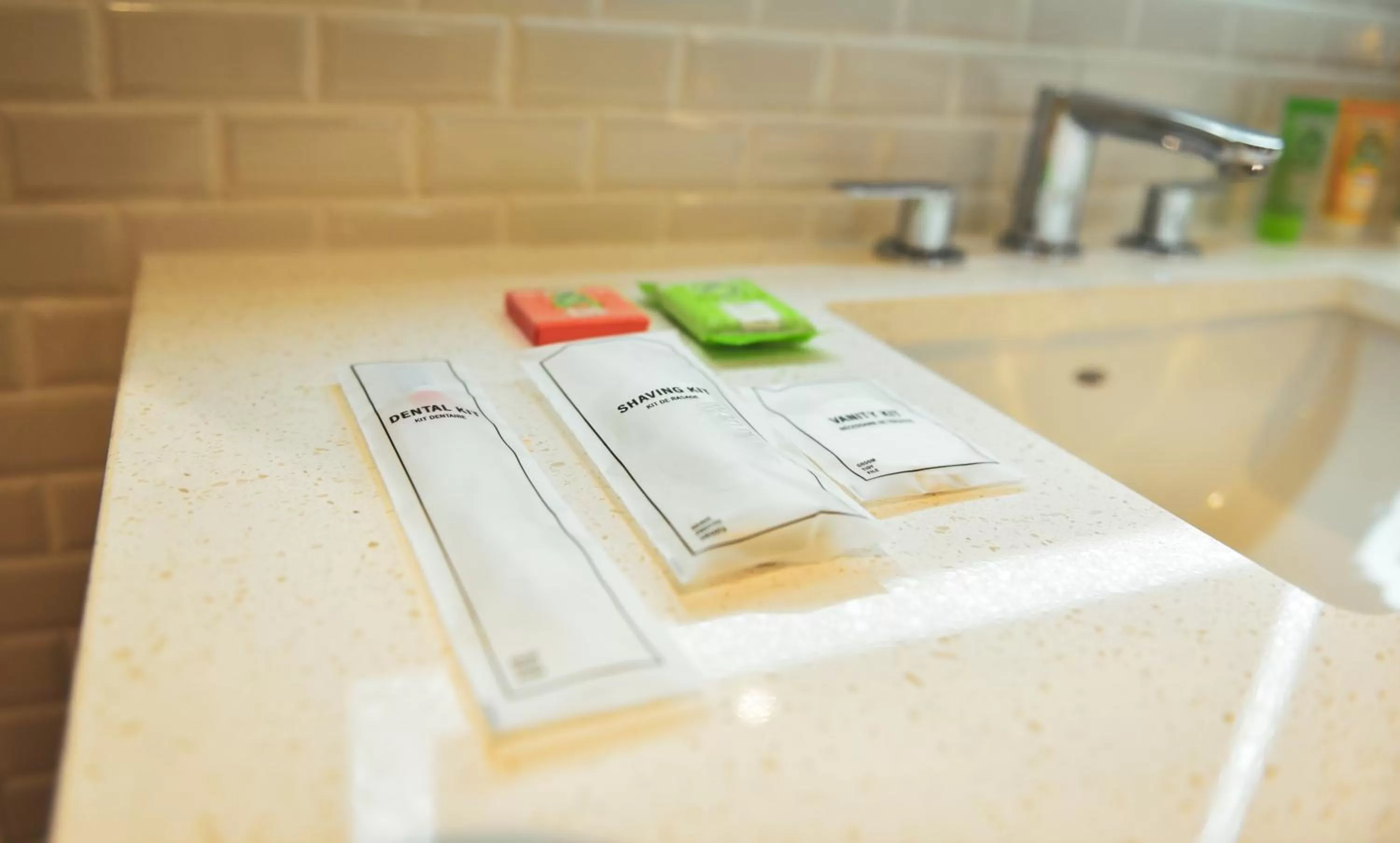 Bathroom in Wyndham Garden North Bergen - Secaucus