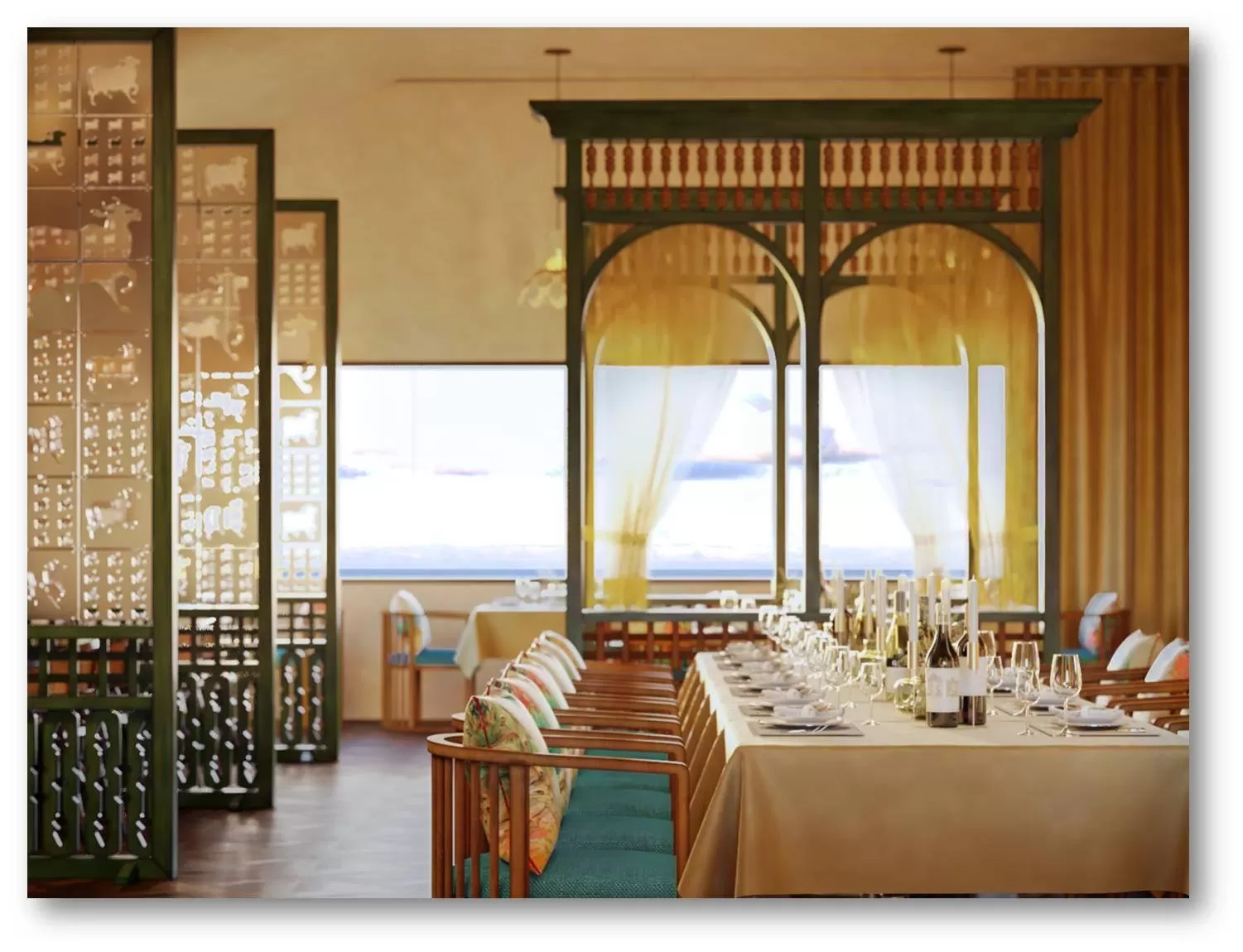 Restaurant/places to eat in Radisson Blu Resort Visakhapatnam