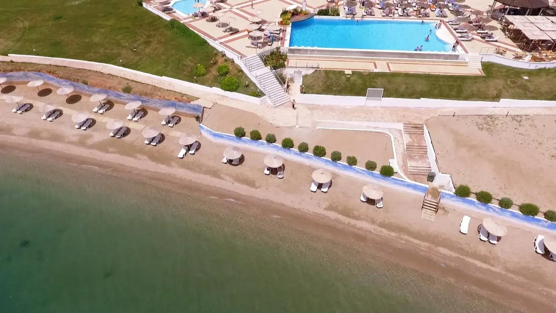 Beach, Bird's-eye View in Ramada Plaza Thraki