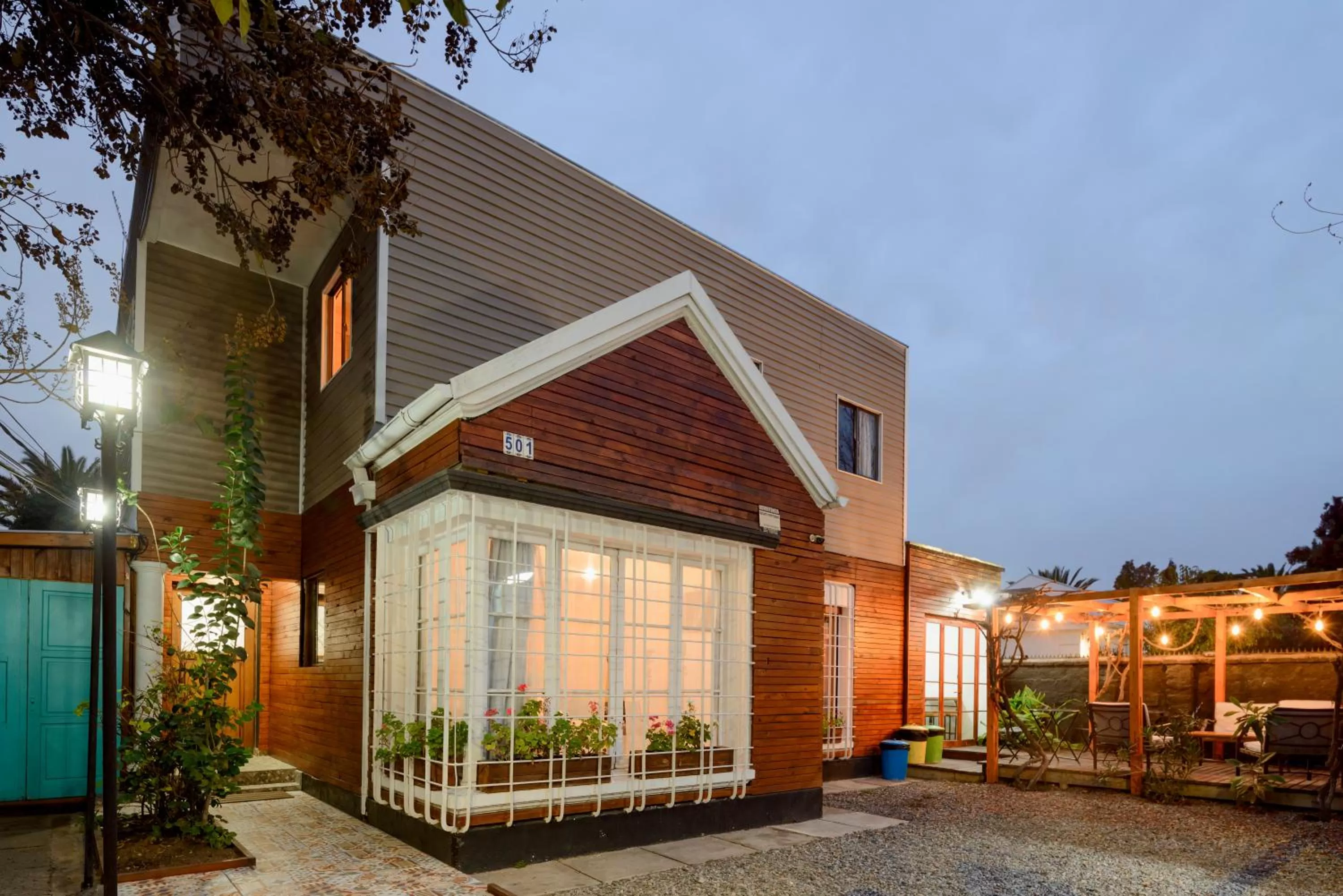 Facade/entrance in Verde Madera Hostel B&B