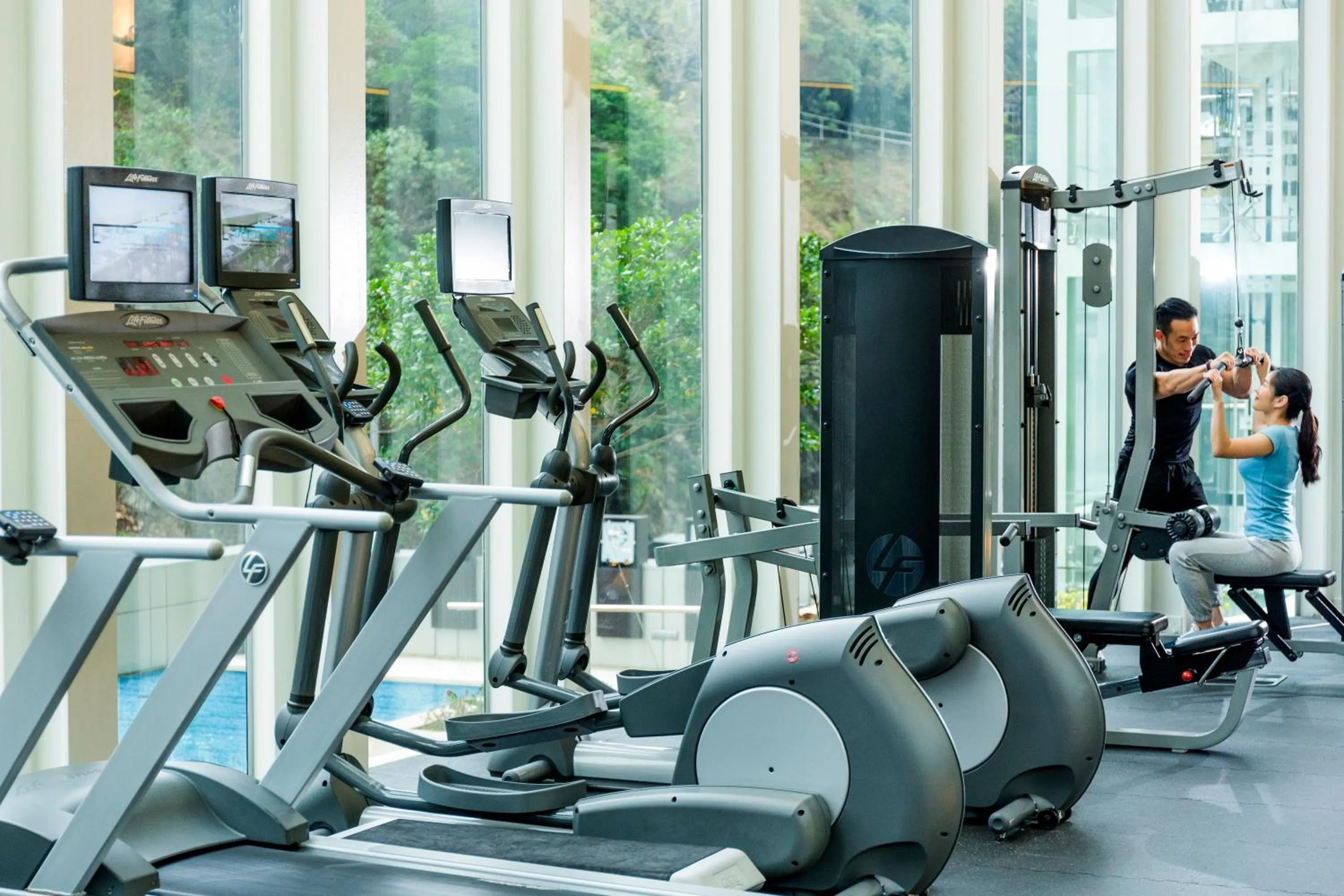 Fitness centre/facilities in Nina Hotel Island South