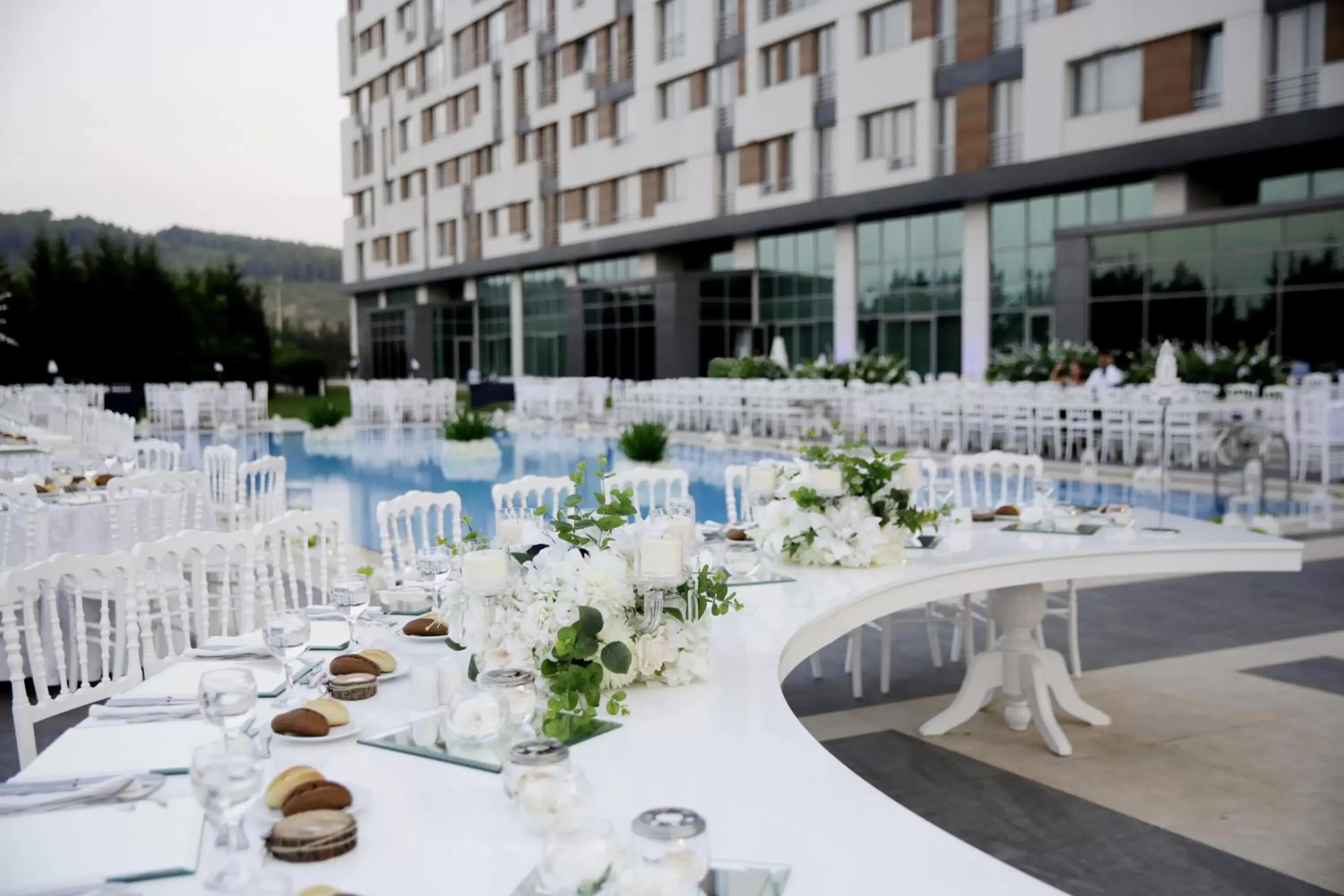 wedding, Swimming Pool in Miracle Istanbul Asia Airport Hotel & Spa
