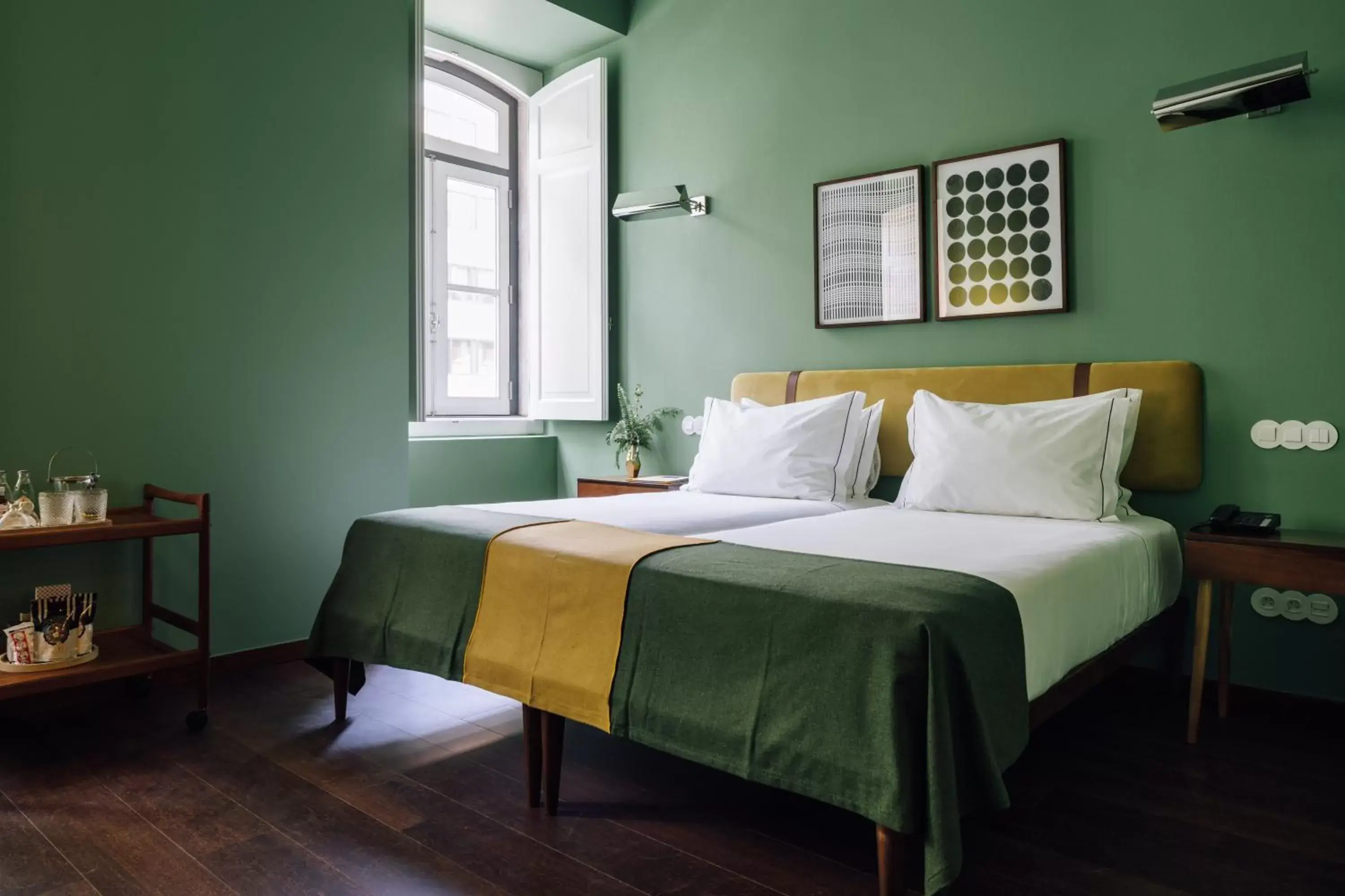Bedroom, Bed in The Vintage Hotel & Spa Lisbon