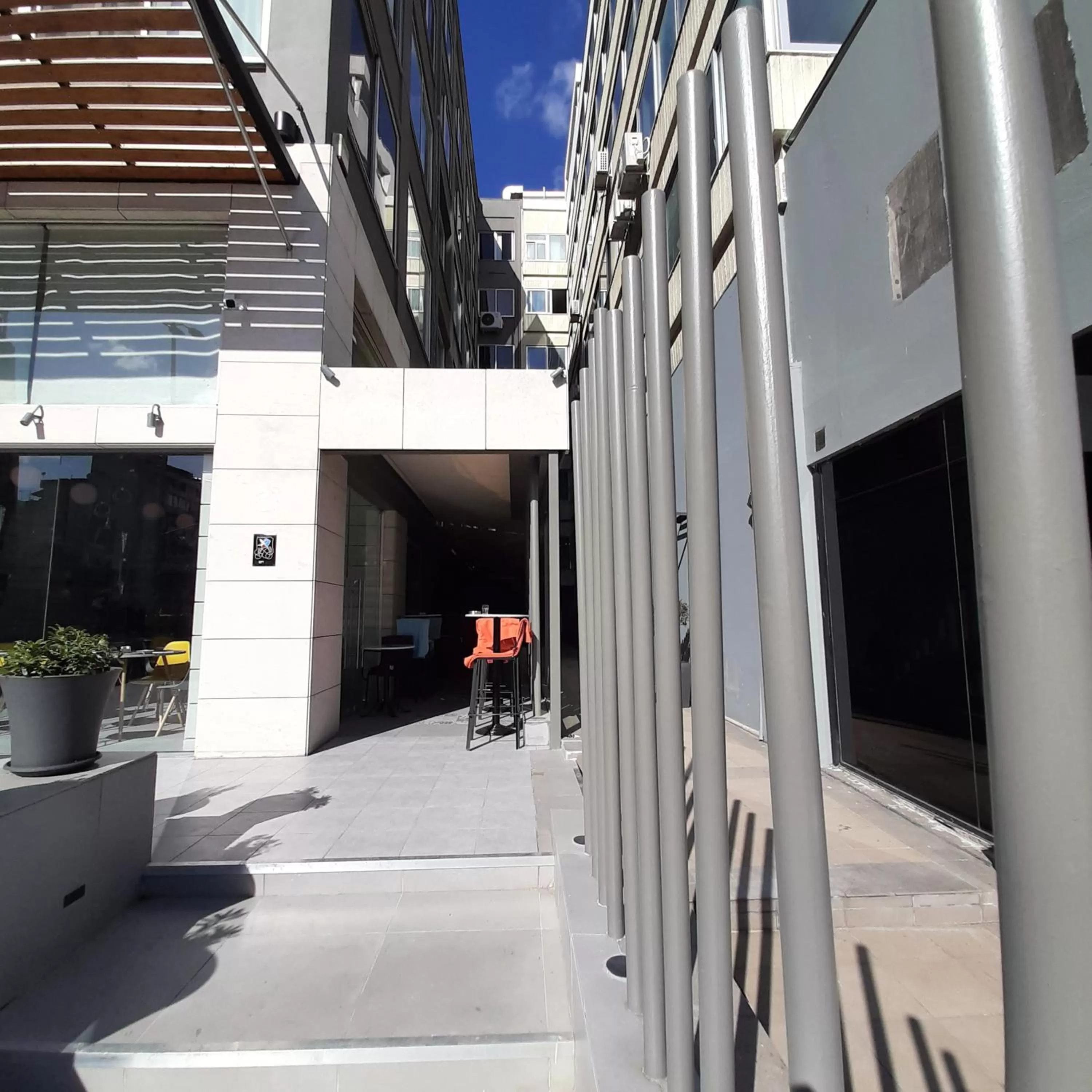 Facade/entrance in Athenian Montaza Hotel