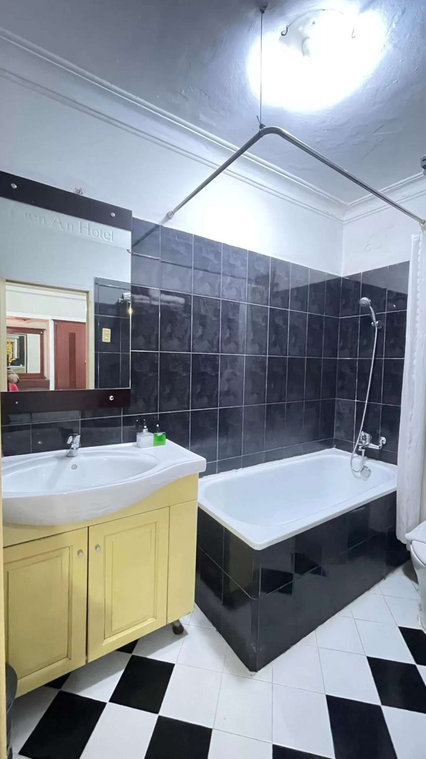 Bathroom in Gold hotel, Saigon